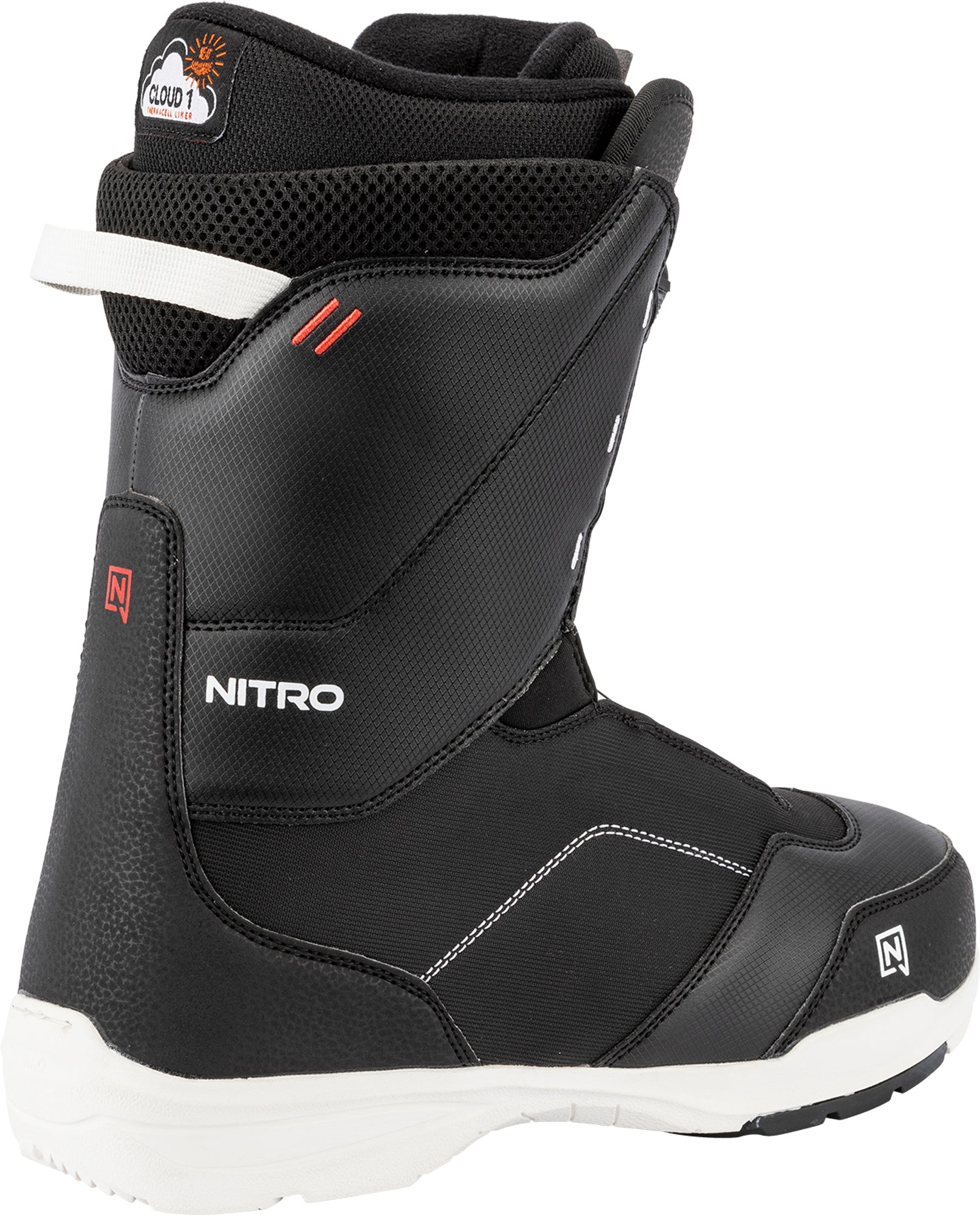 Nitro Tangent BOA boots homme Black serrage BOA