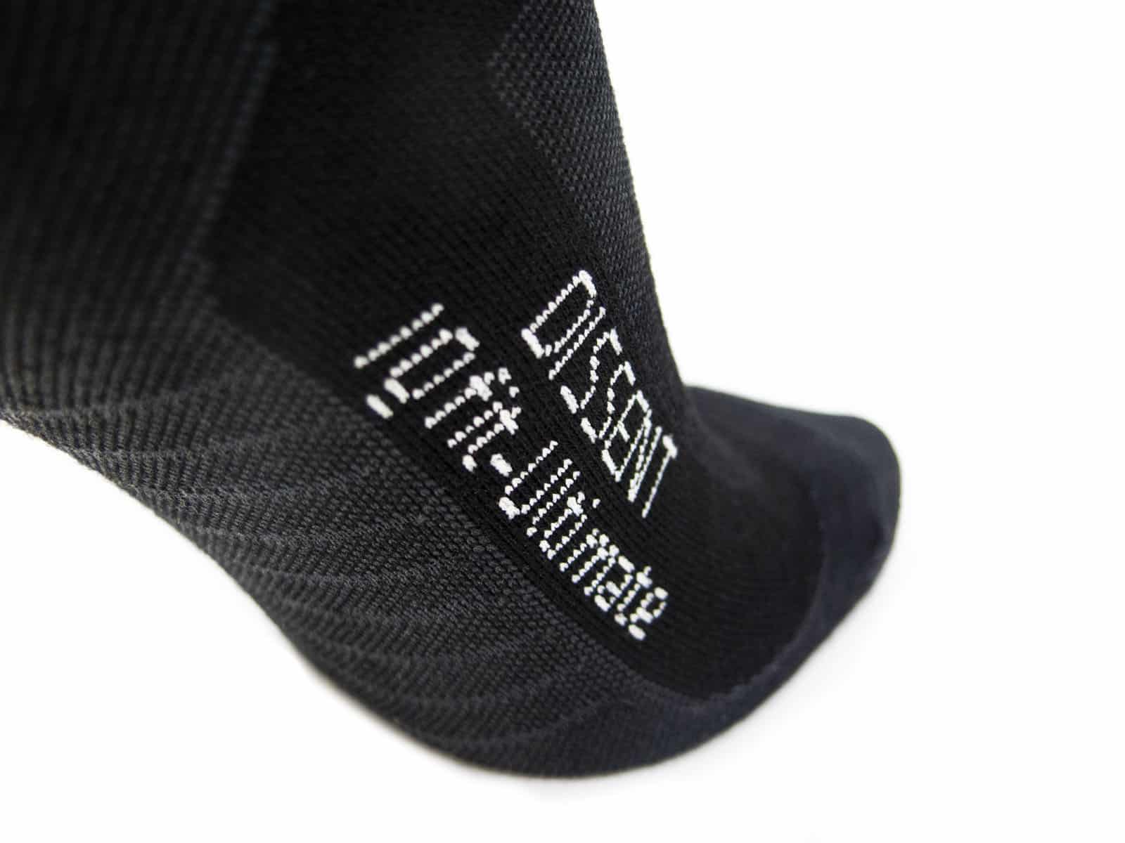 Dissent IQfit Ultimate Chaussettes Ski Snowboard Noir Rouge