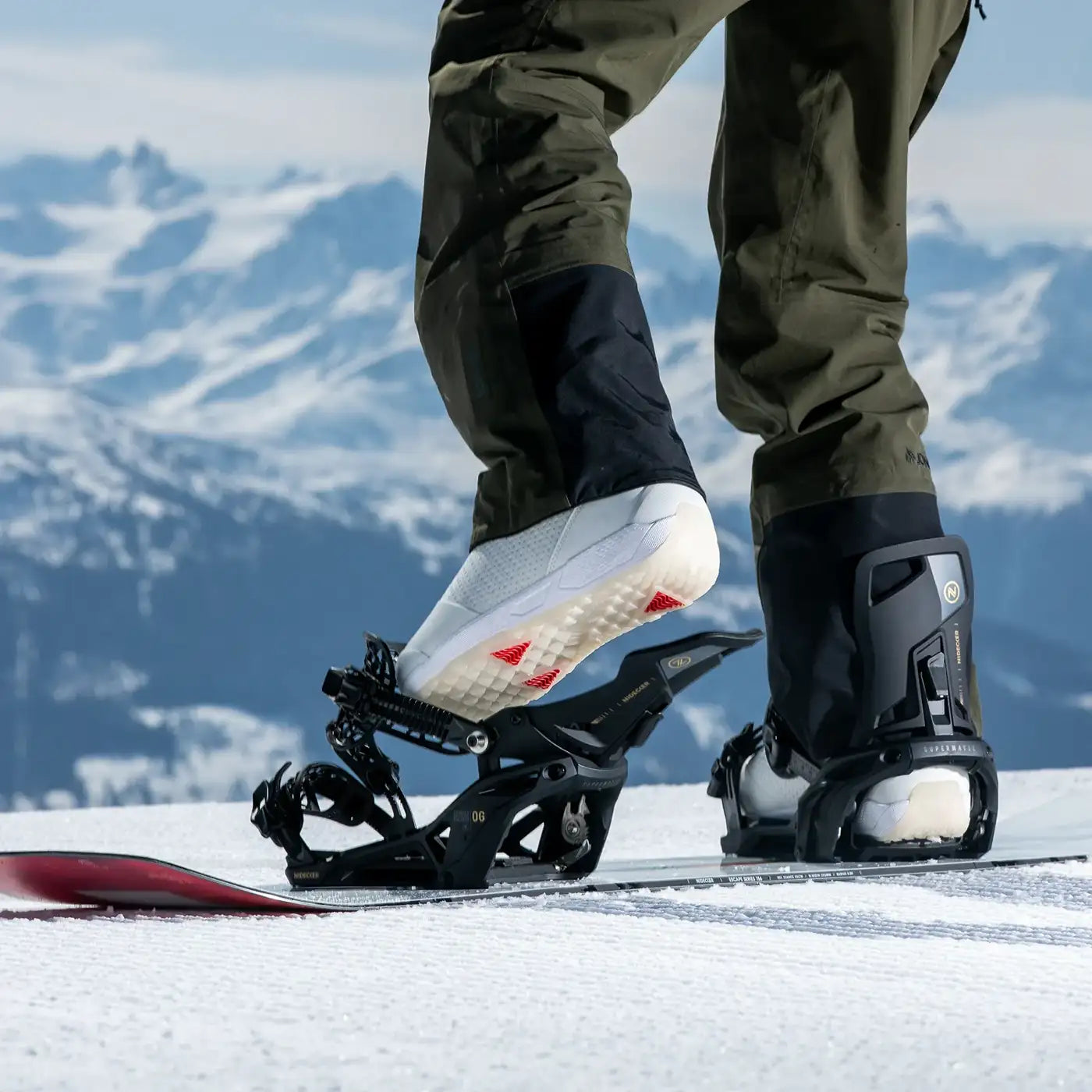 Nidecker OG Supermatic fixations snowboard step-in noir