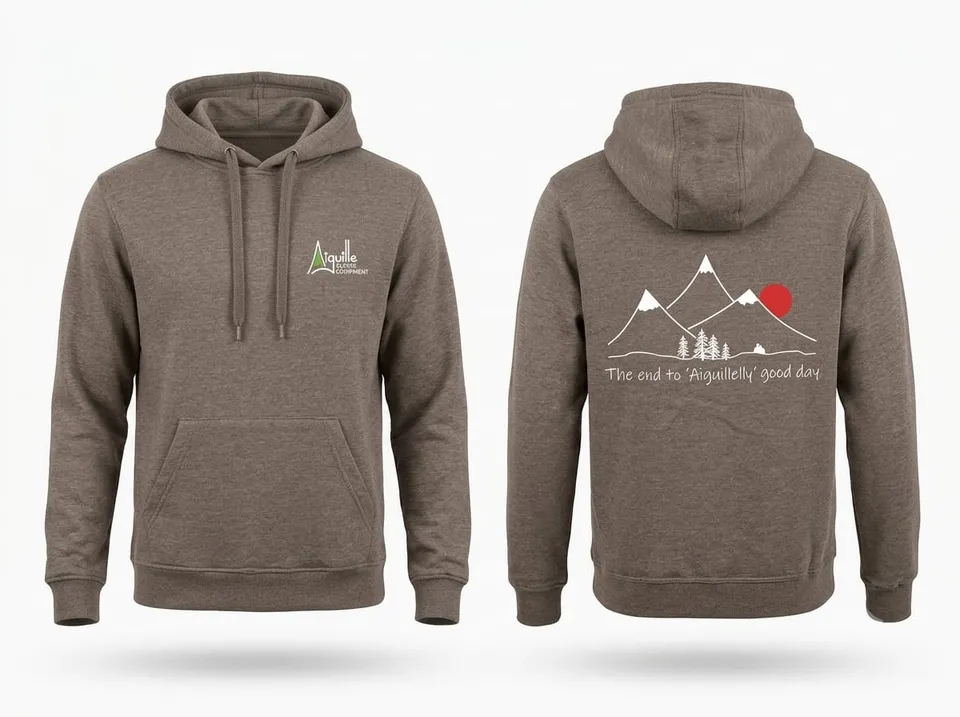 Valley Lifestyle Aiguillelly Hoodie sweat gris S-XL