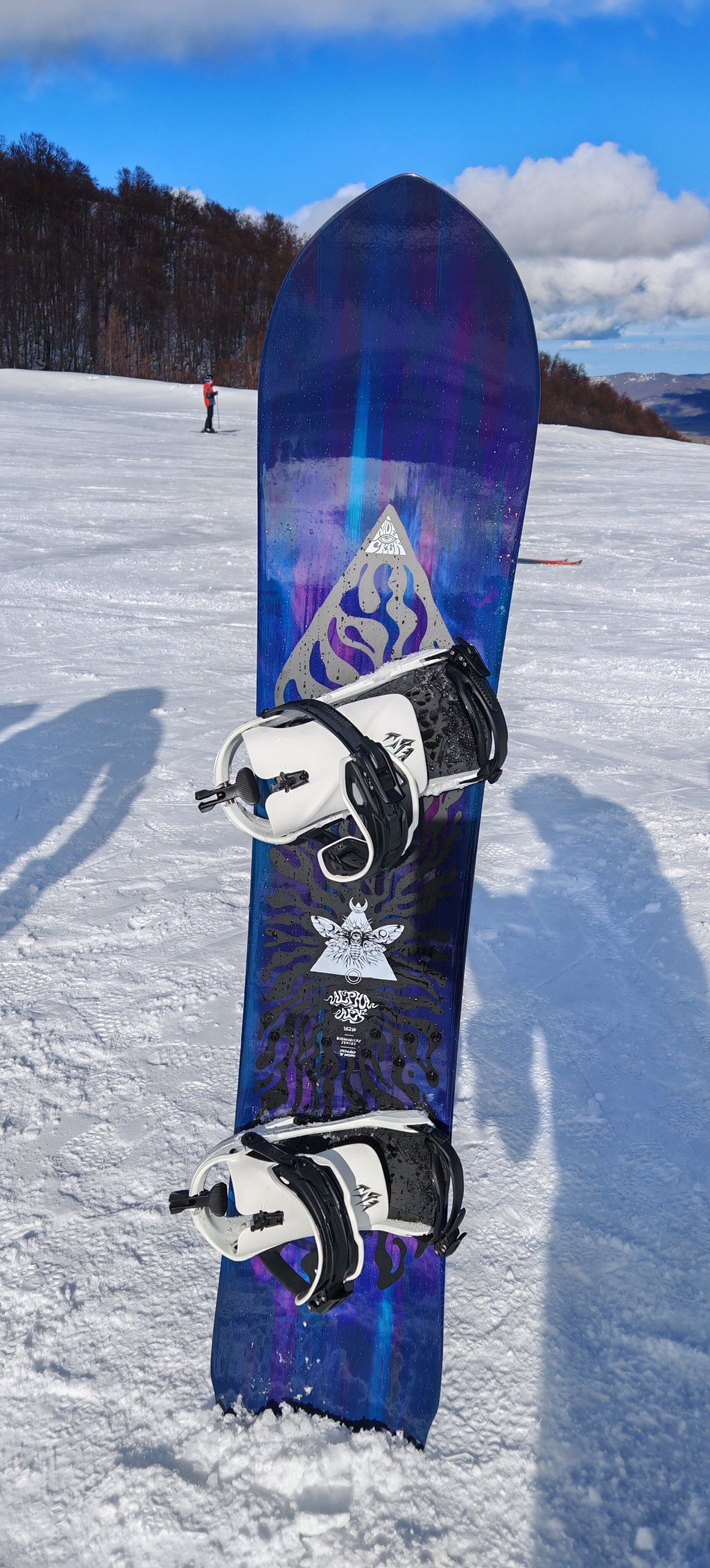 Nidecker Alpha APX snowboard 158 all-mountain carbone