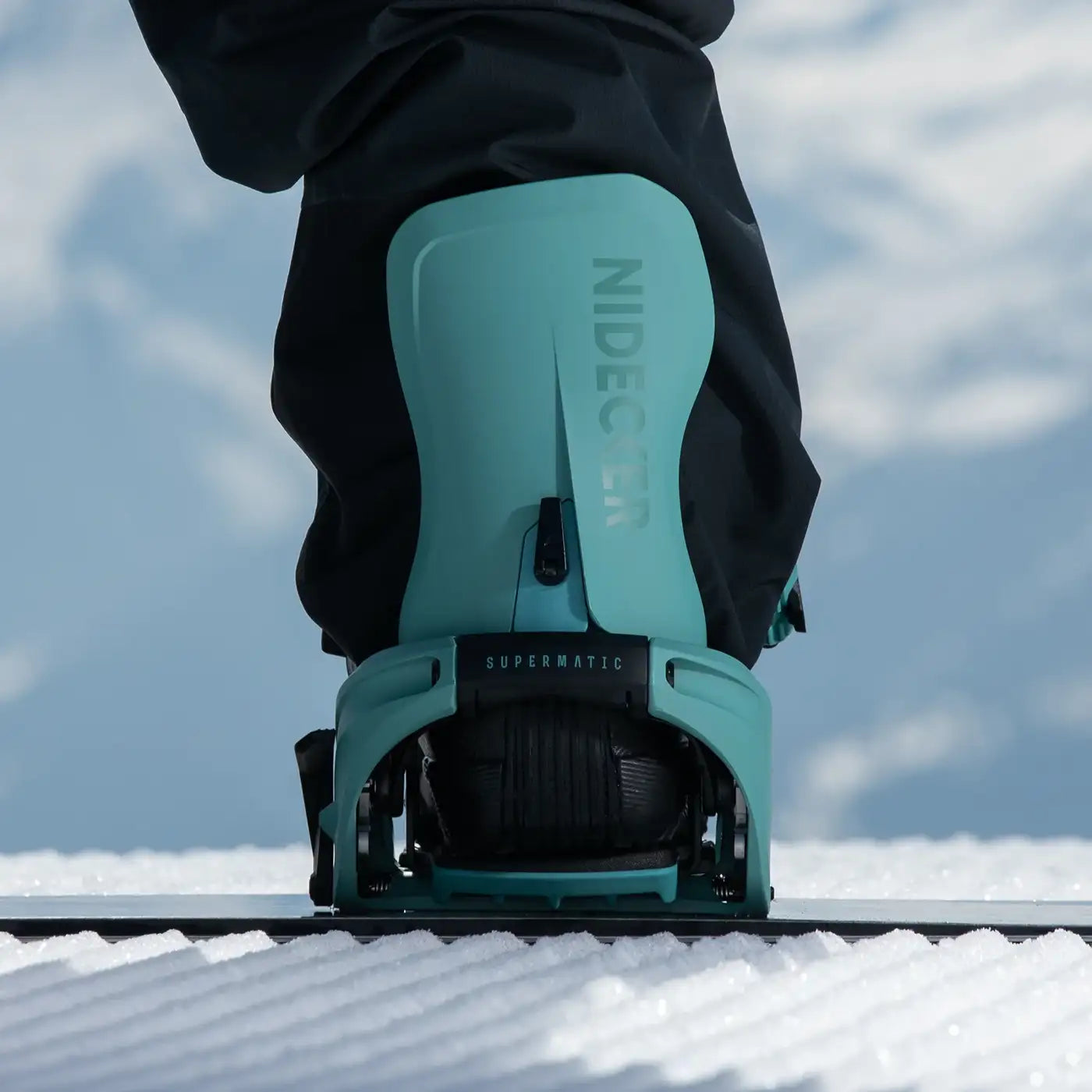 Nidecker LT Supermatic fixations snowboard Black M