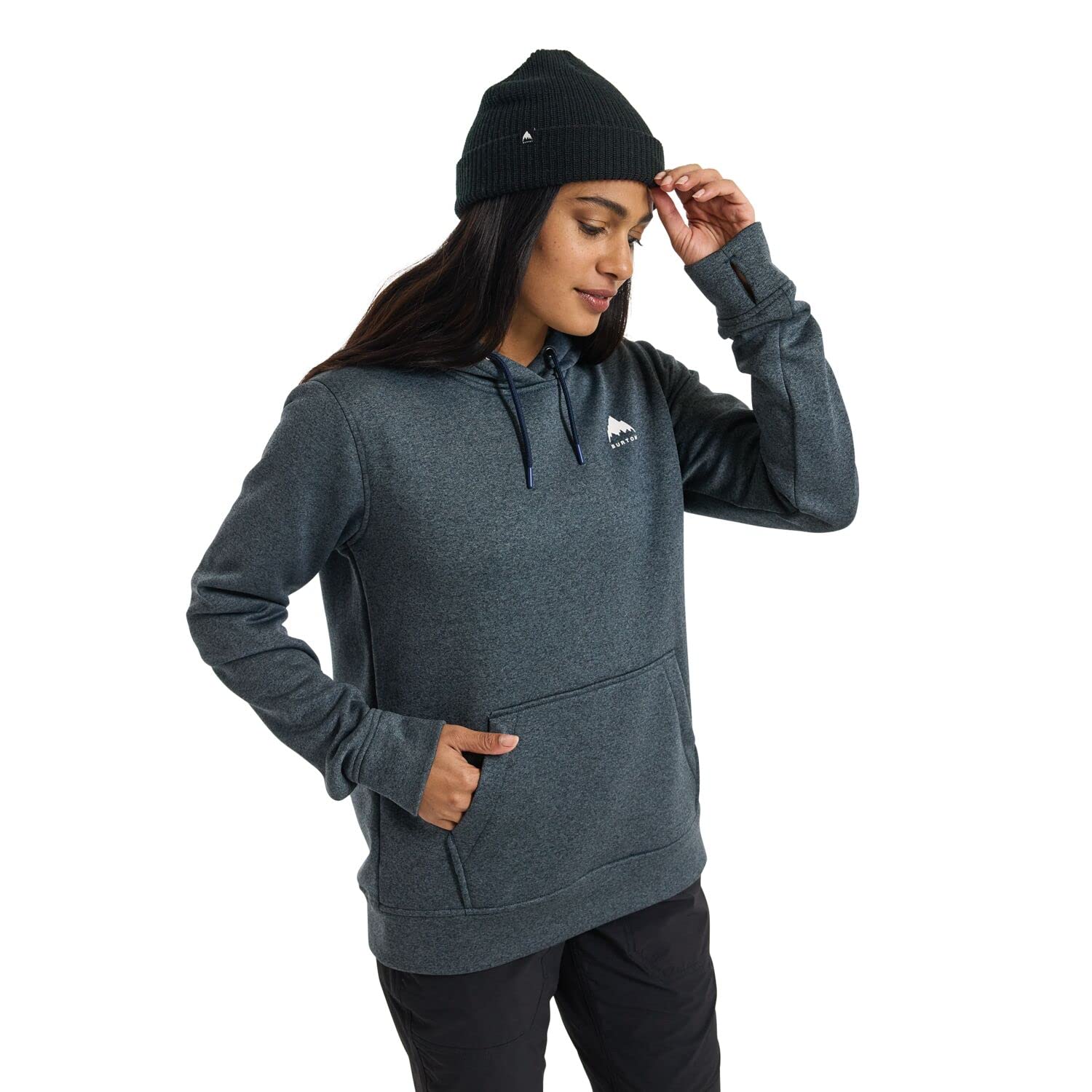 Burton Oak sweat à capuche femme Dress Blue Heather 38