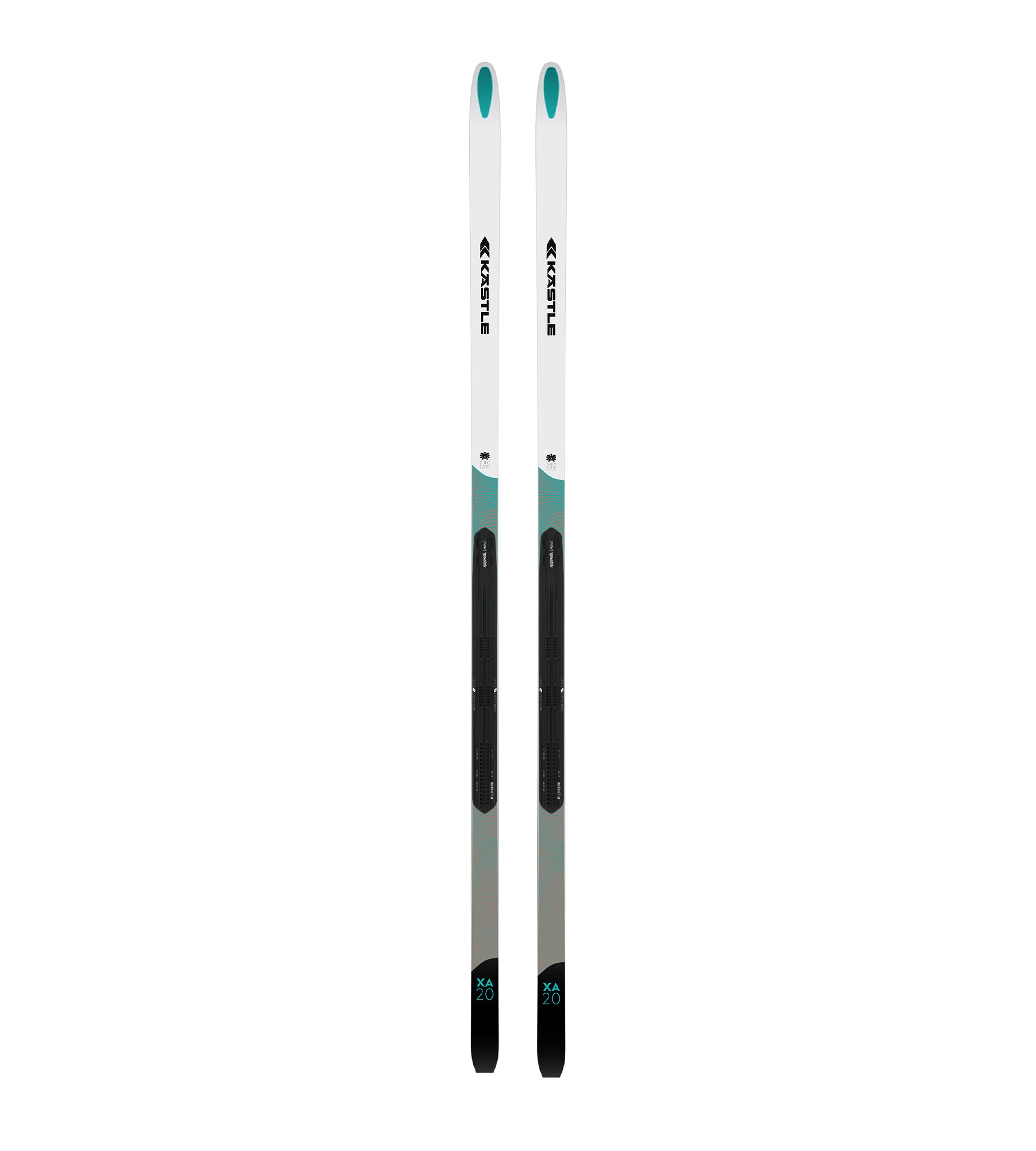 Kastle XA20 Classic ski de fond 170 Crown Medium écailles