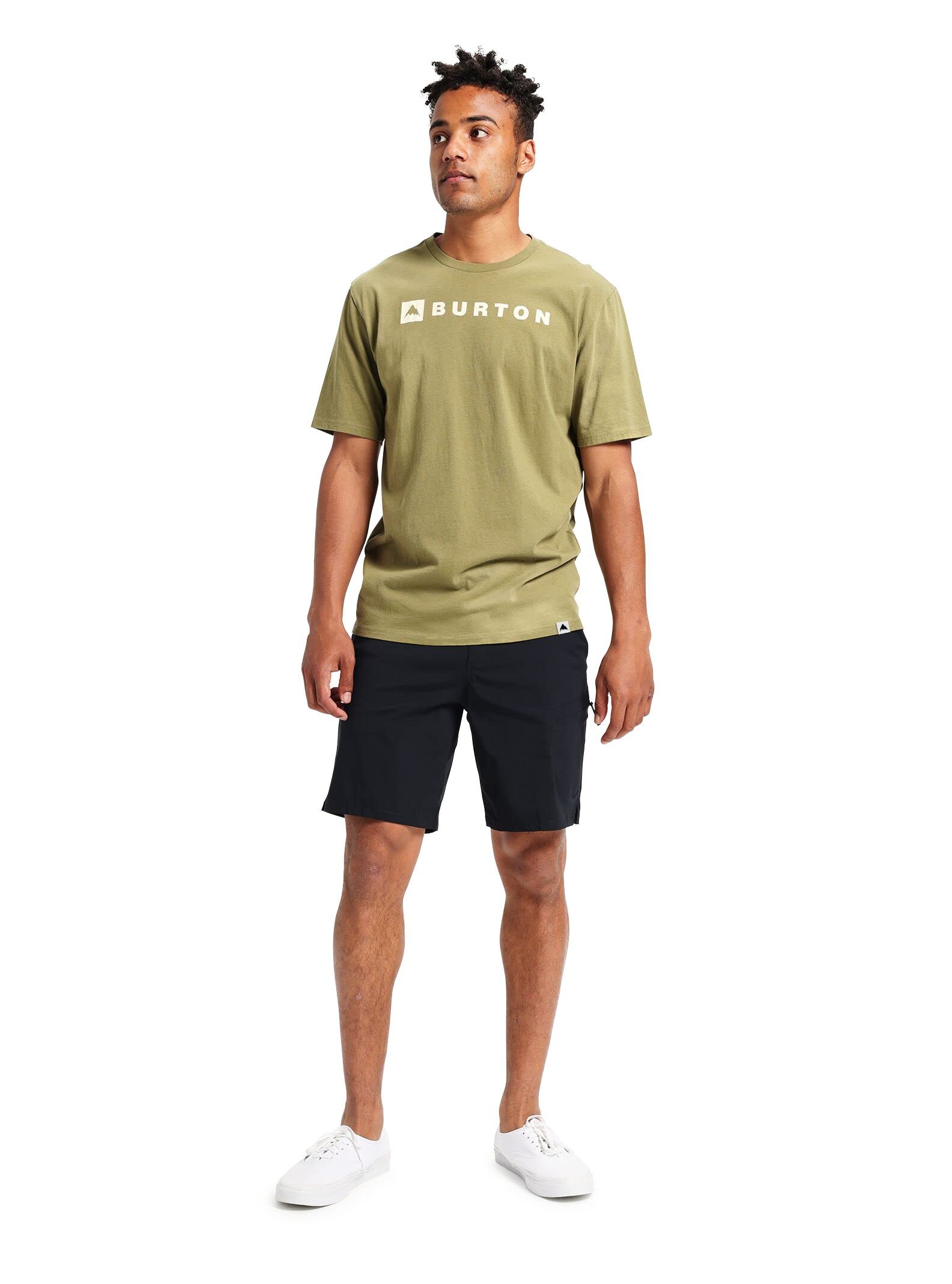 Burton Horizontal Mountain T-Shirt Homme Coton Bio