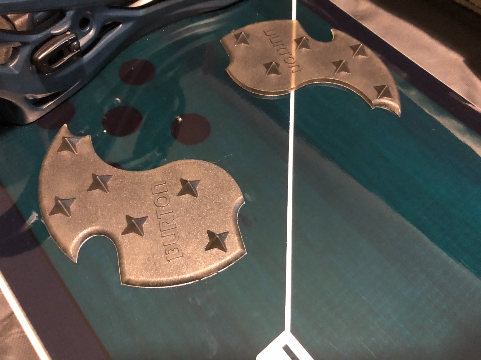 Burton Split Mat pad snowboard adhésif Translucent Black