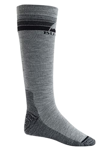 Burton Emblem Midweight chaussettes snowboard homme M gris