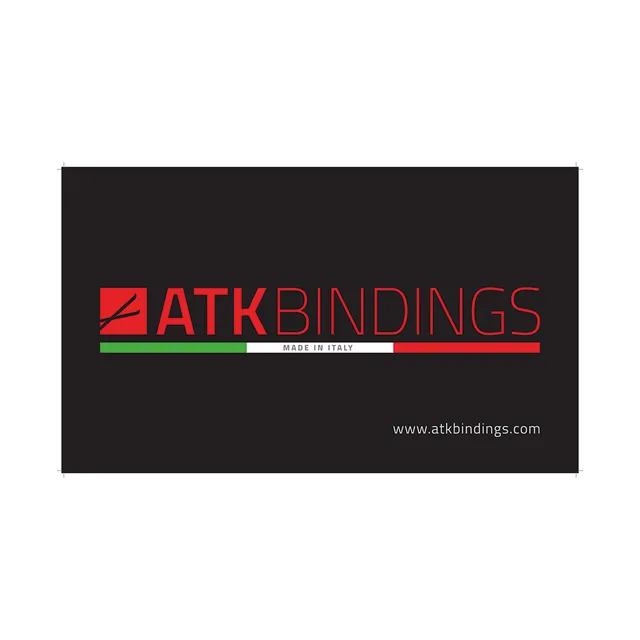 ATK Branded Carpet tapis ski noir