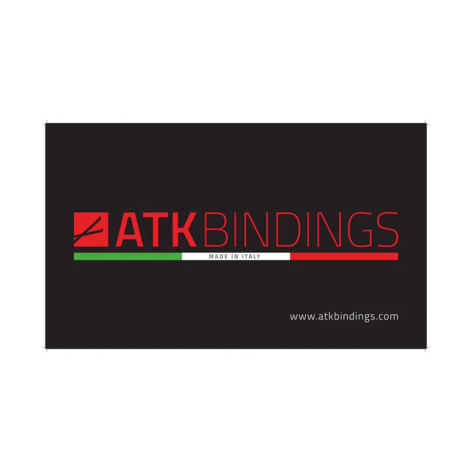 ATK Branded Carpet tapis ski noir