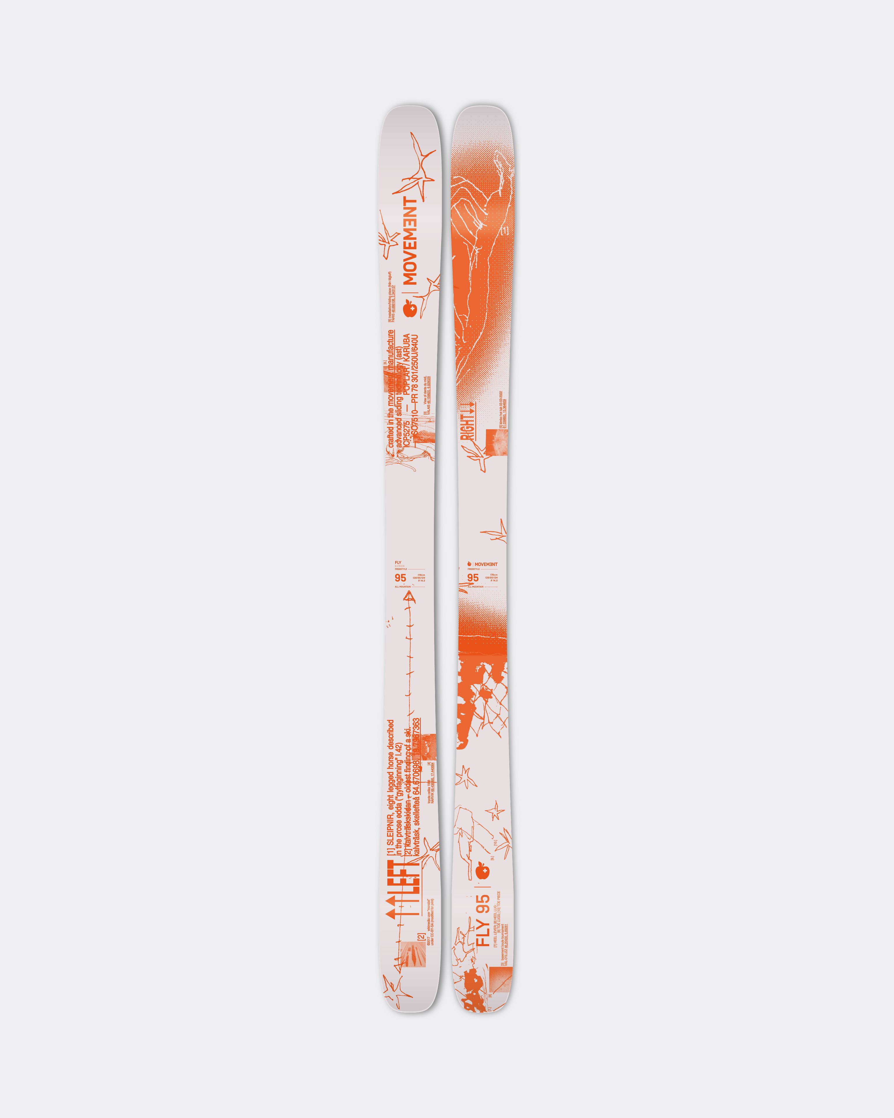 Movement Fly 95 Scandi Ltd Ski 178 cm freeride
