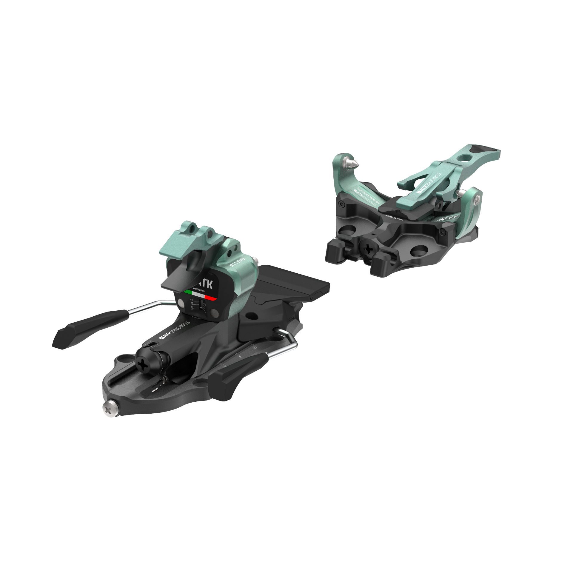 ATK Raider 11 EVO fixation ski rando Aqua Green 086 370g