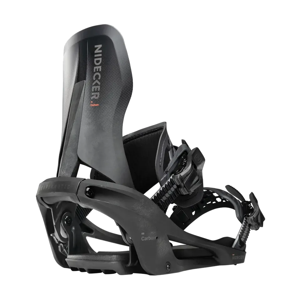 Nidecker Carbon Supermatic fixations snowboard noir