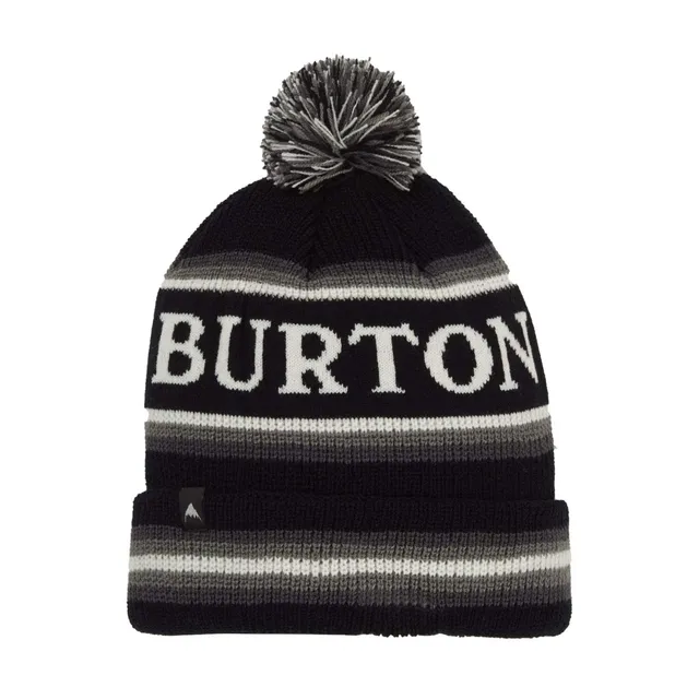 Burton Trope bonnet garçon rayures pompon acrylique