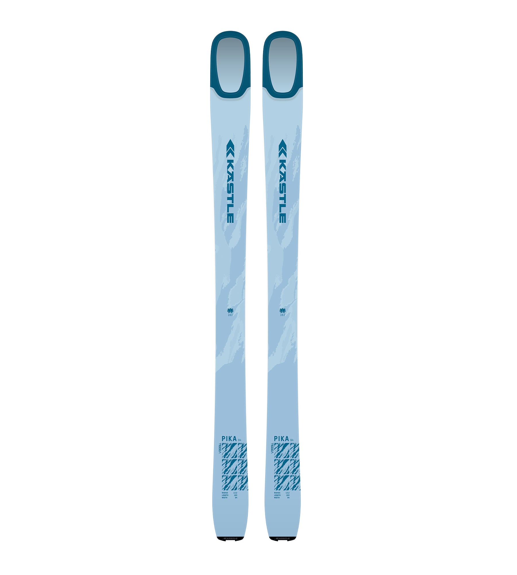 Kastle Pika 94 ski randonnée femme 163 cm carbone