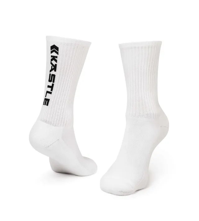 Kastle White Socks chaussettes blanches 39-42