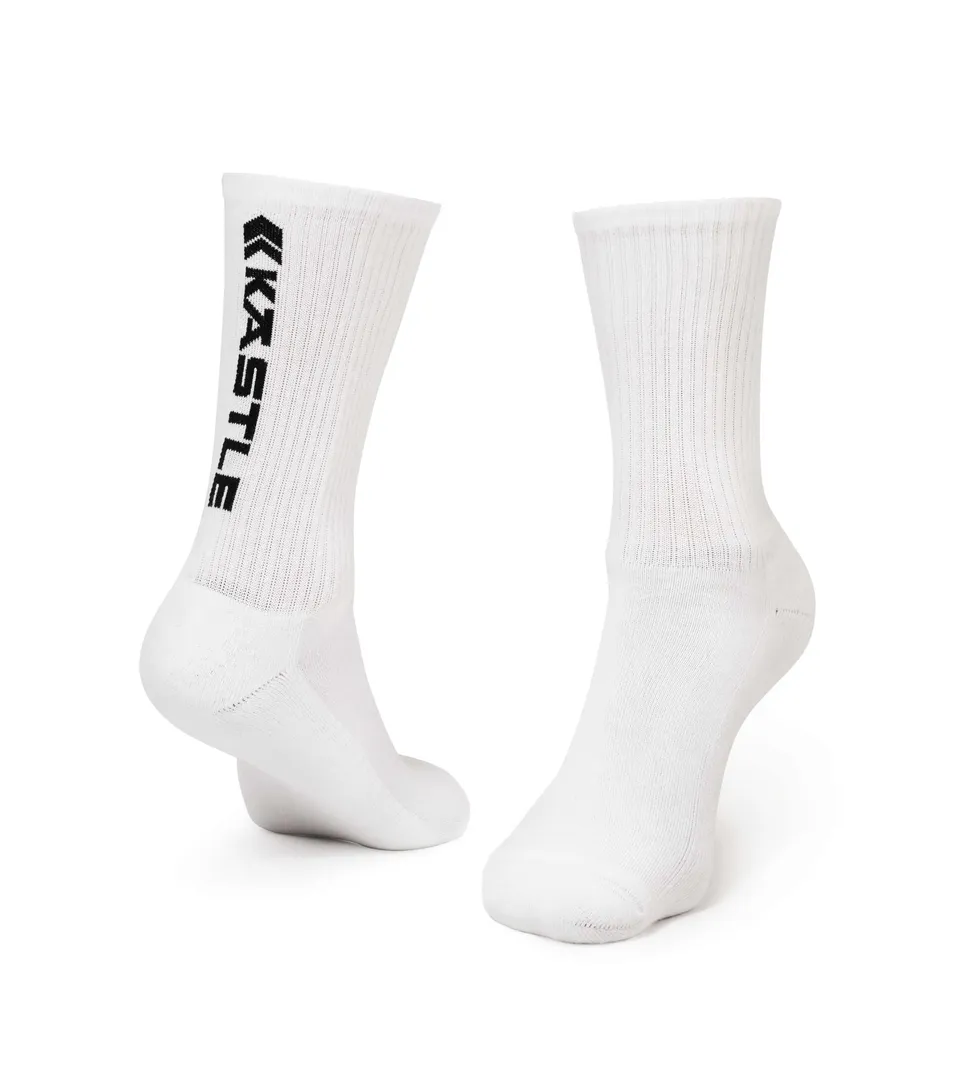Kastle White Socks chaussettes blanches 39-42