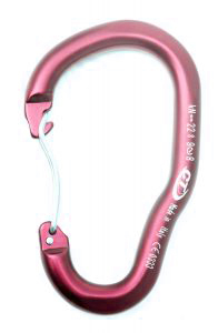 Snowsled Watersport Karabiner mousqueton 22 kN doigt fil