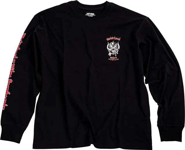 Nitro Motörhead X Nitro t-shirt manches longues noir