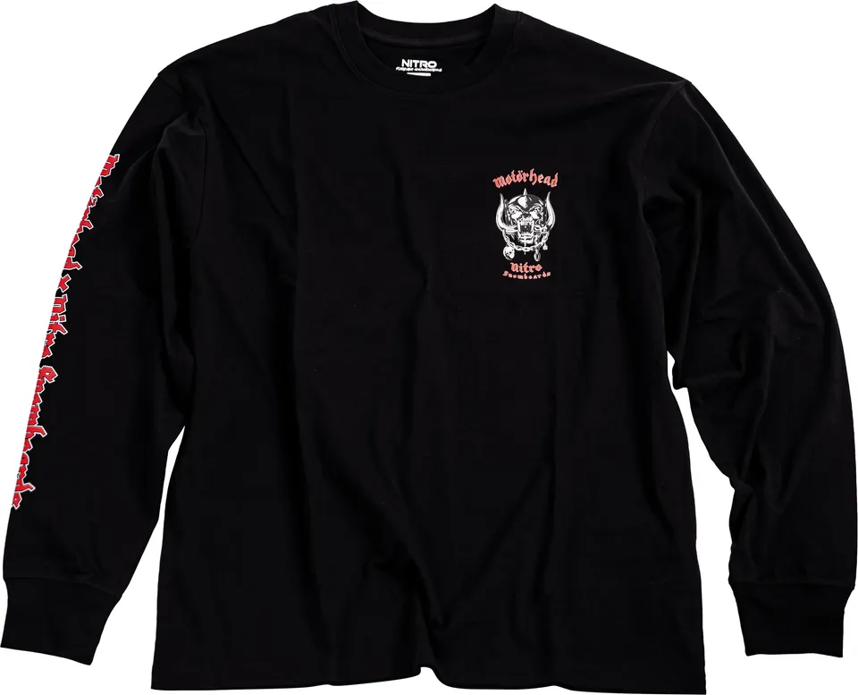 Nitro Motörhead X Nitro t-shirt manches longues noir