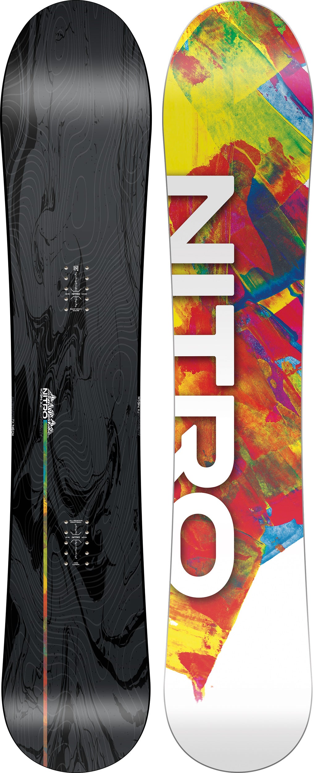 Nitro Alternator FX snowboard 154 freestyle all mountain