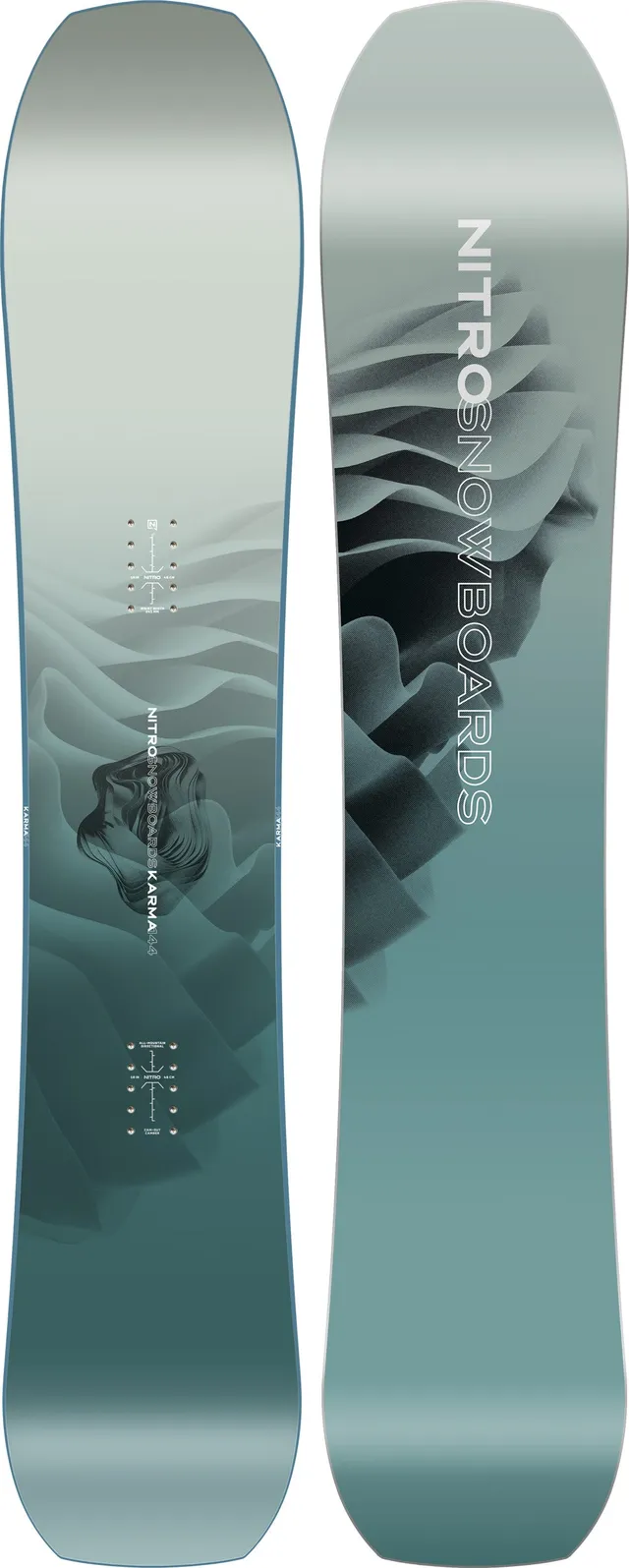 Nitro Karma snowboard femme 148mw carving freeride