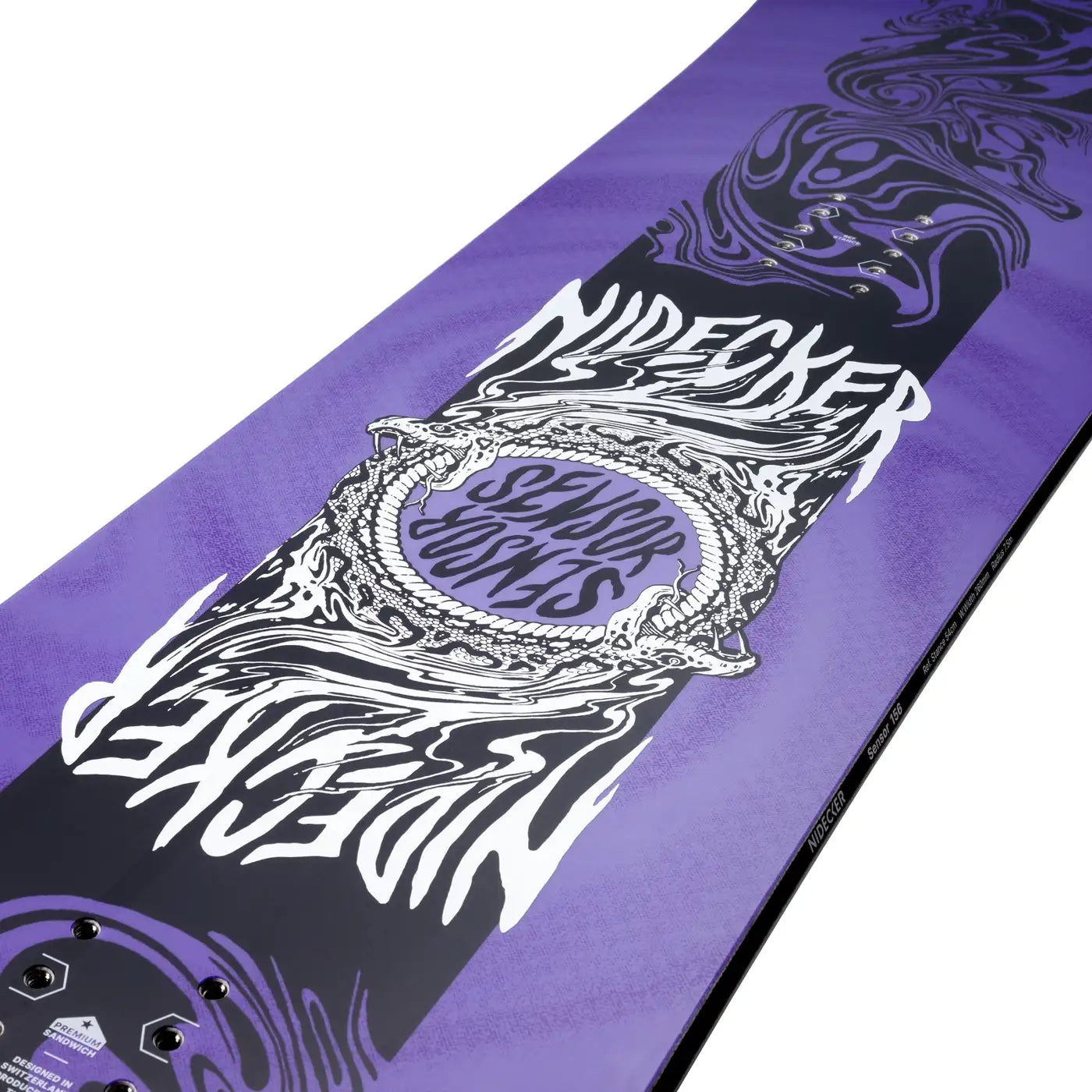 Nidecker Sensor snowboard homme twin camber park