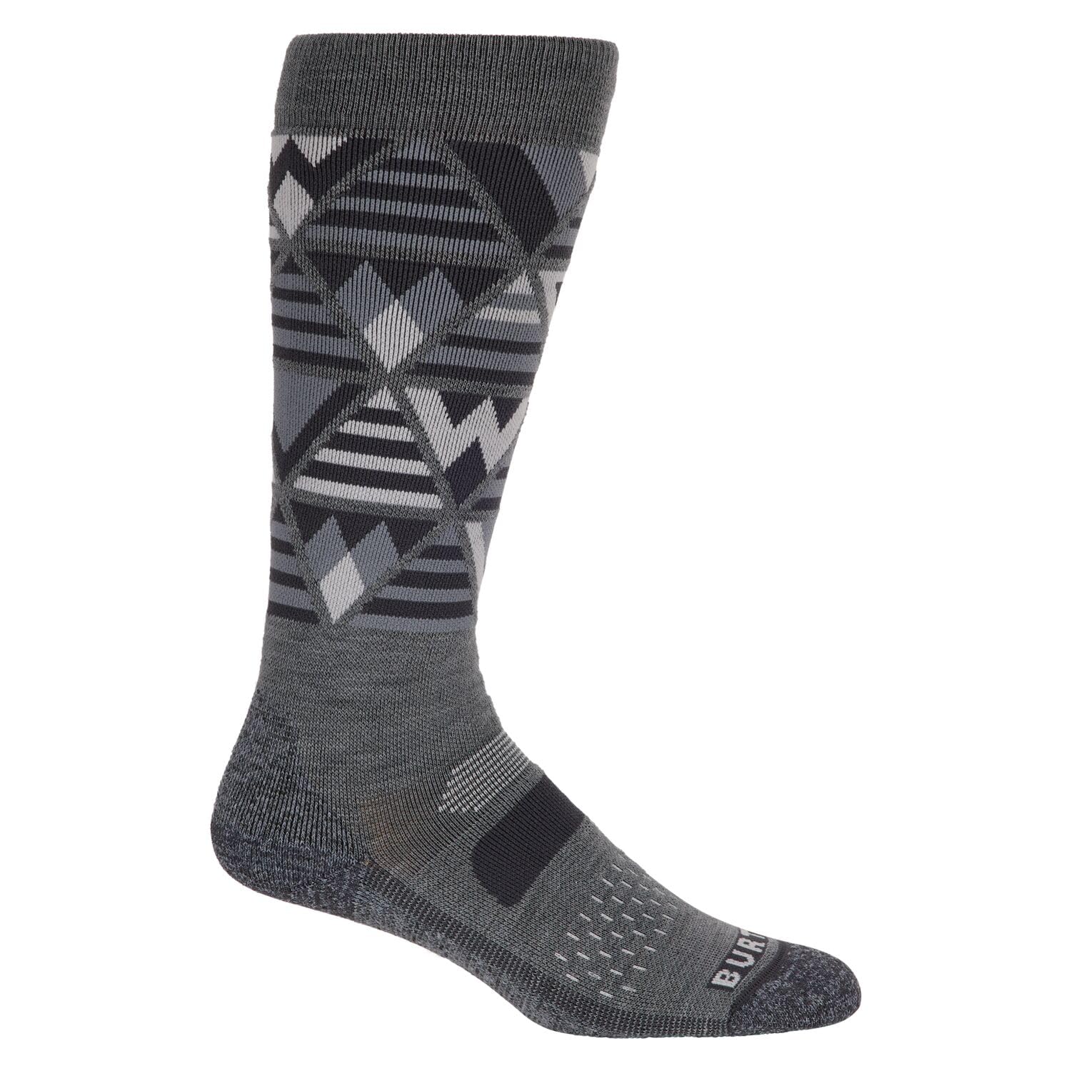Burton Performance Midweight chaussettes snowboard femme M Snowy Pines laine