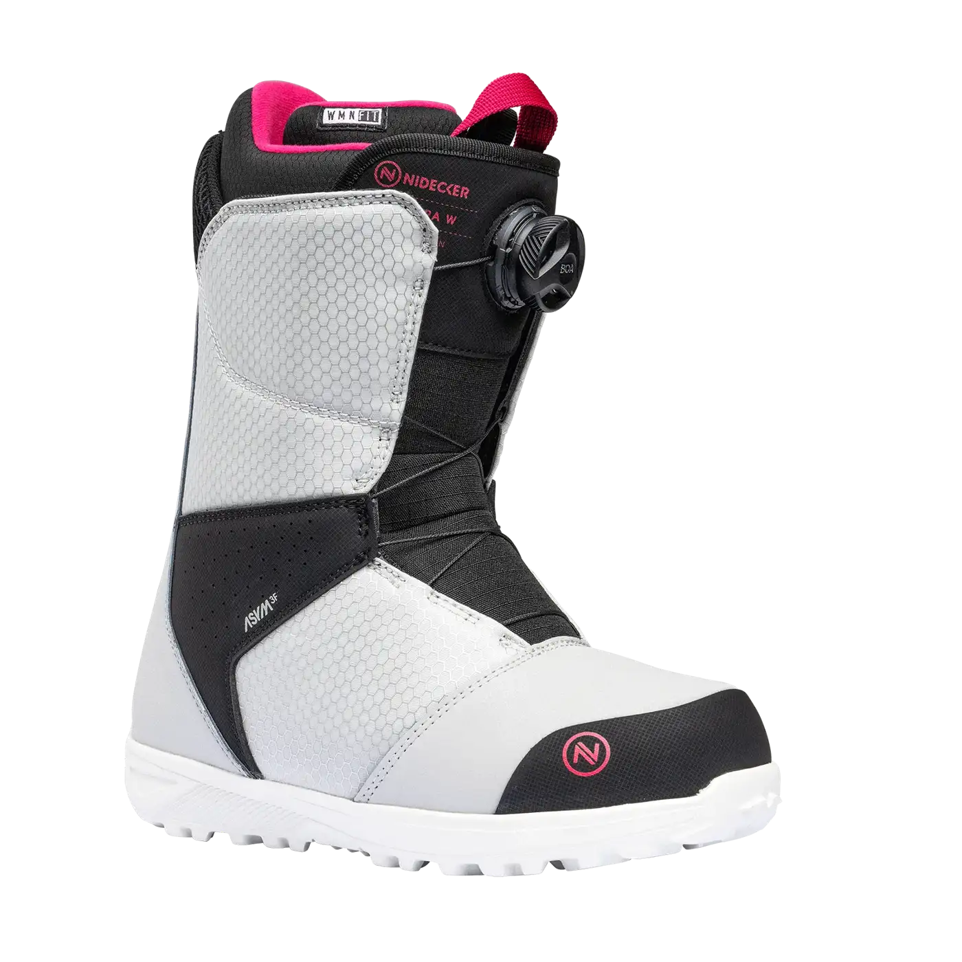Nidecker Sierra 2026 boots snowboard femme Gris souple BOA