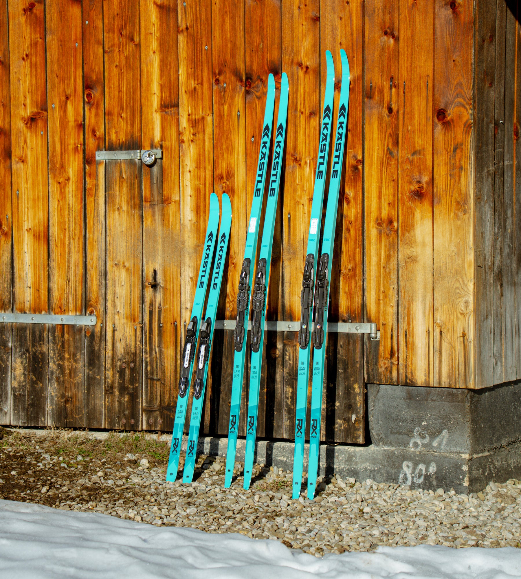 Kastle RX Alpha ski nordique 150 cm Crown écailles