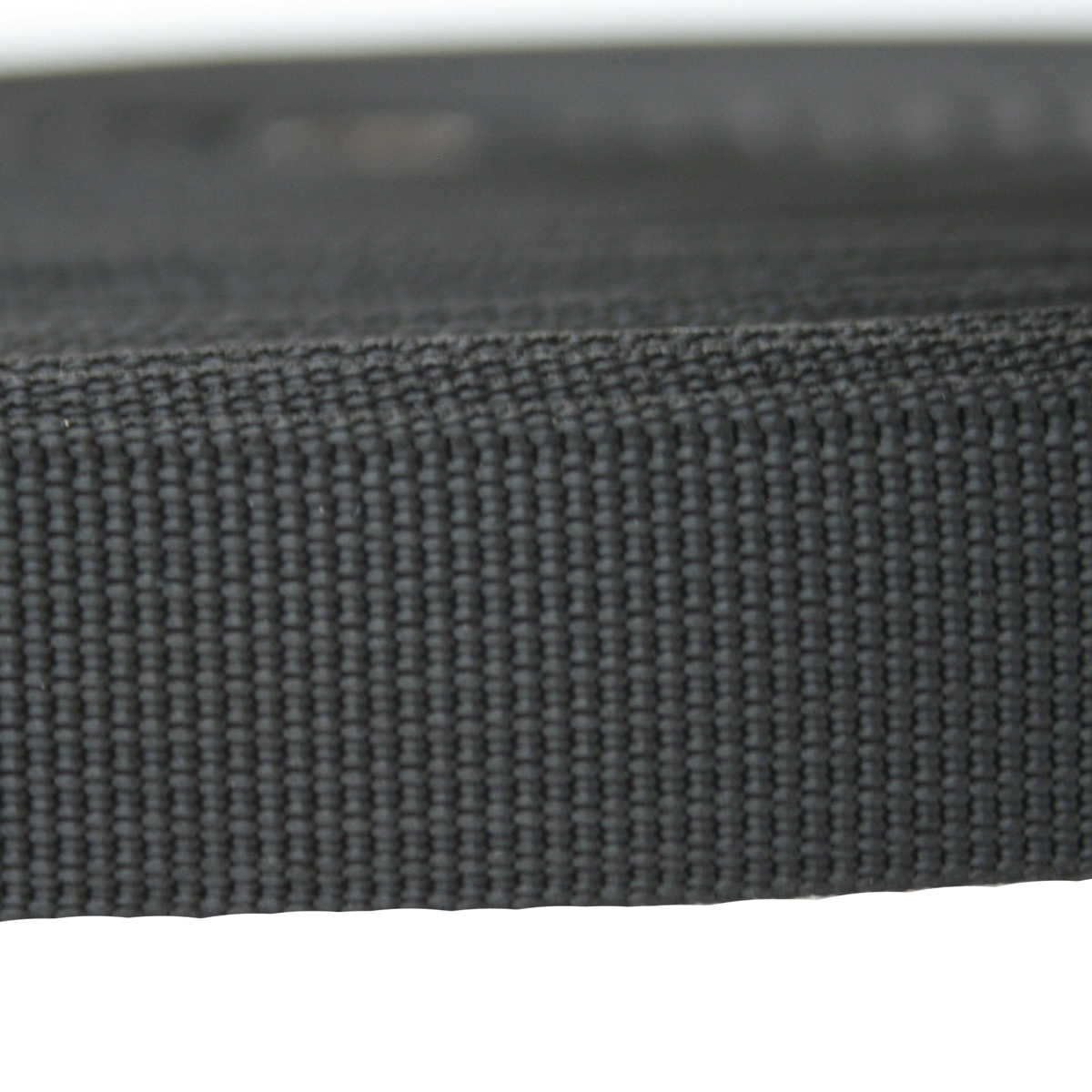 Snowsled 25 mm sangle polyester noire au mètre