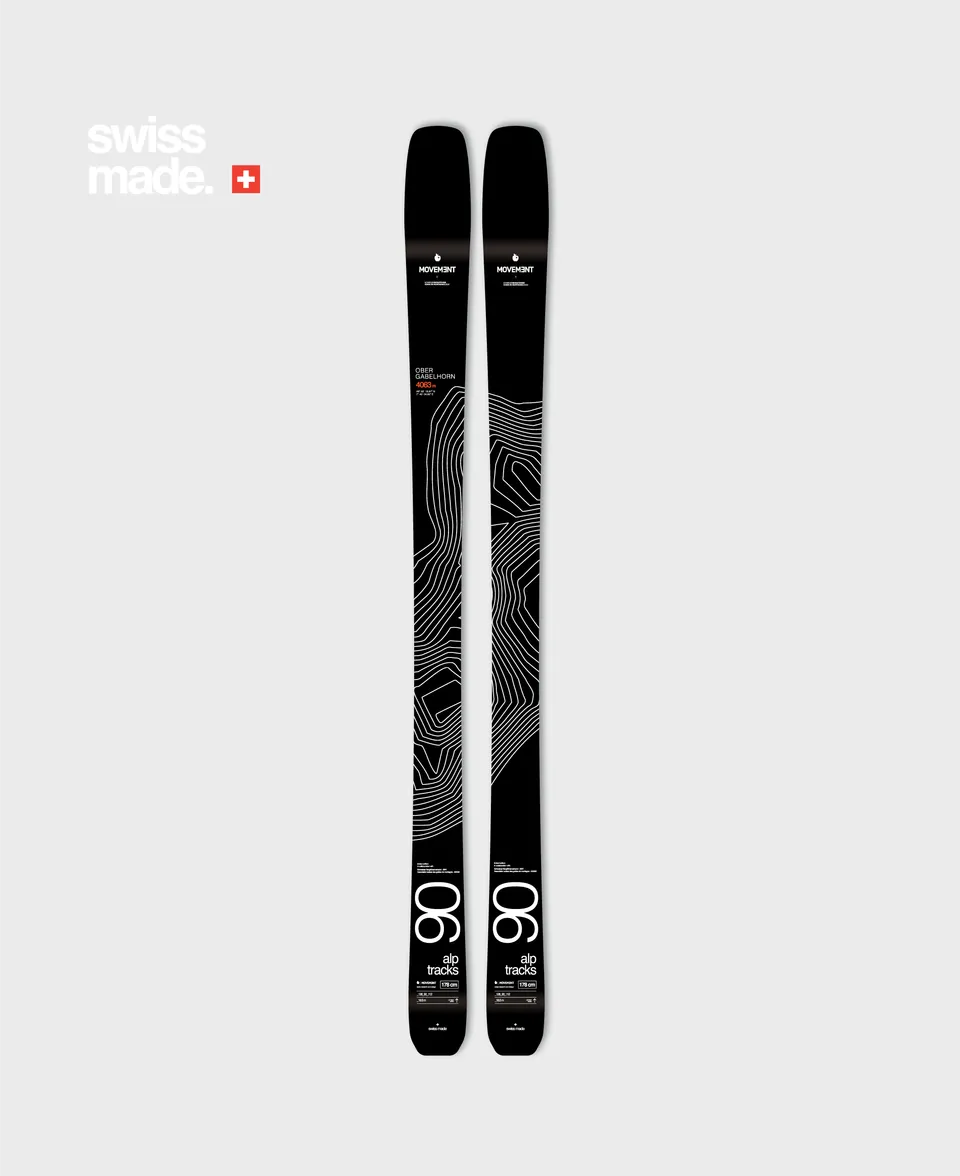Movement Alp Tracks 90 LTD ski rando 178 swiss made
