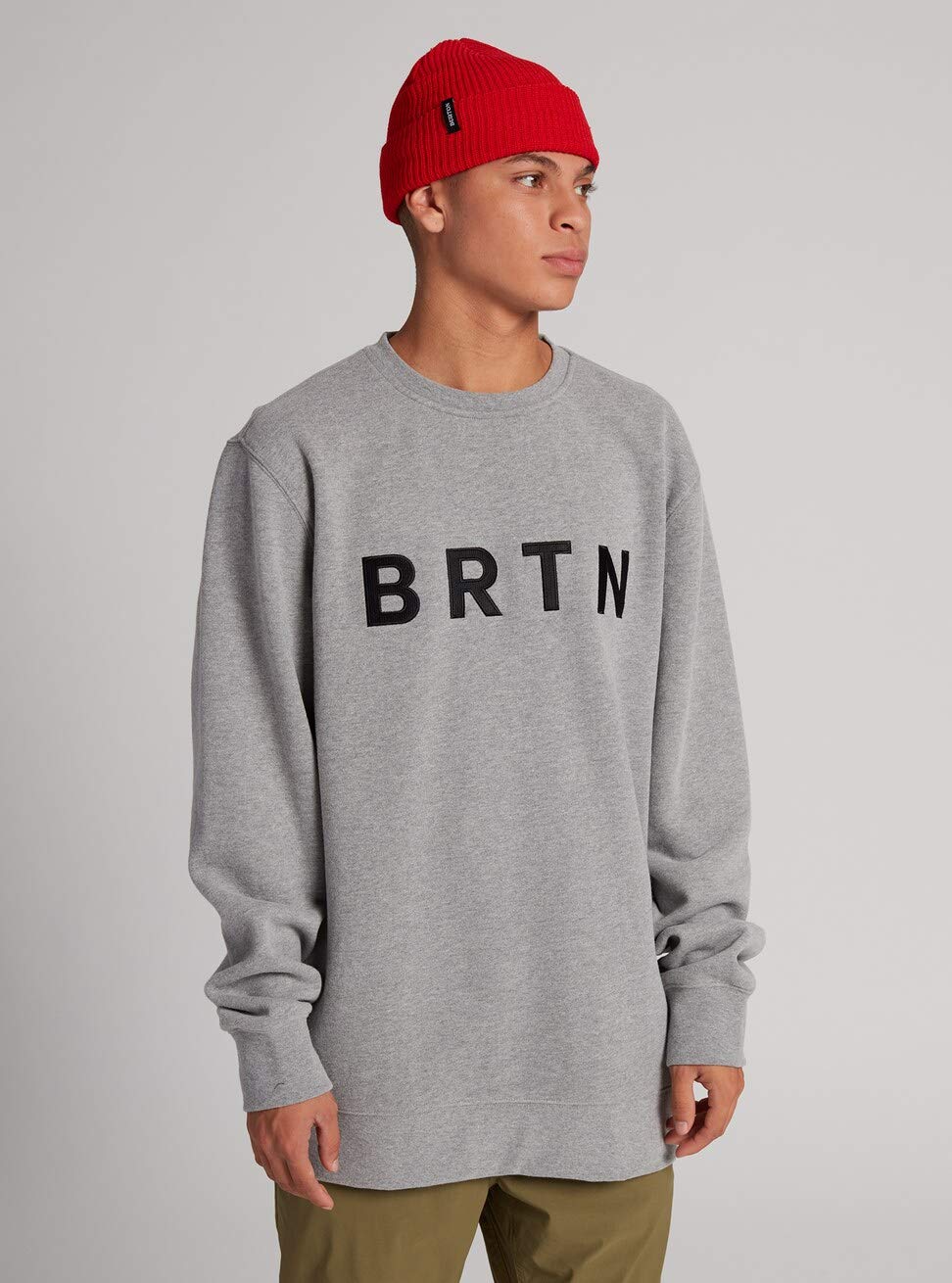 Burton Brtn Crew sweatshirt homme blanc coton