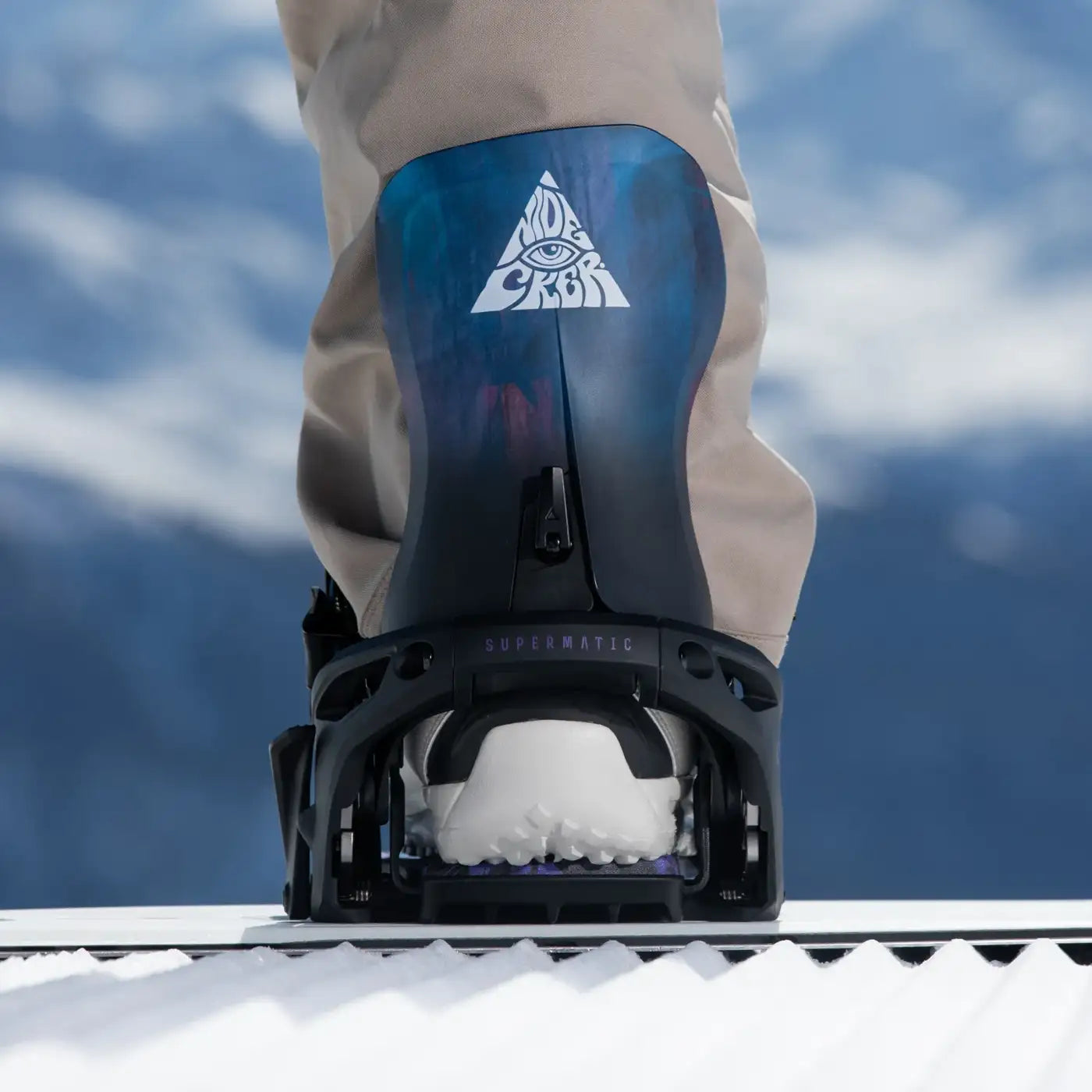 Nidecker LT Supermatic 2026 fixations snowboard Bio Black