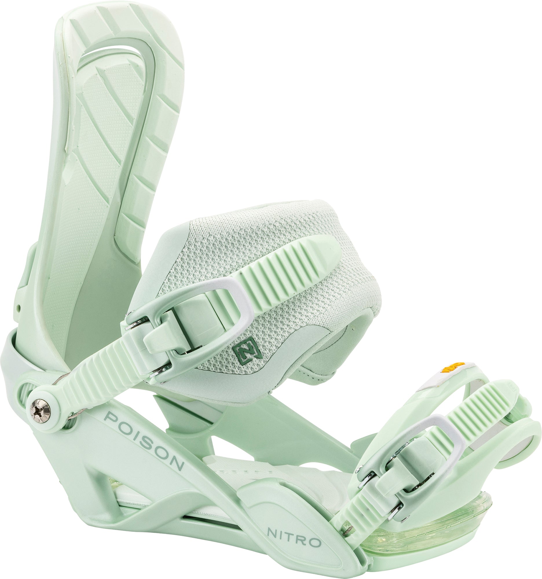 Nitro Poison fixations snowboard femme Mint S/M