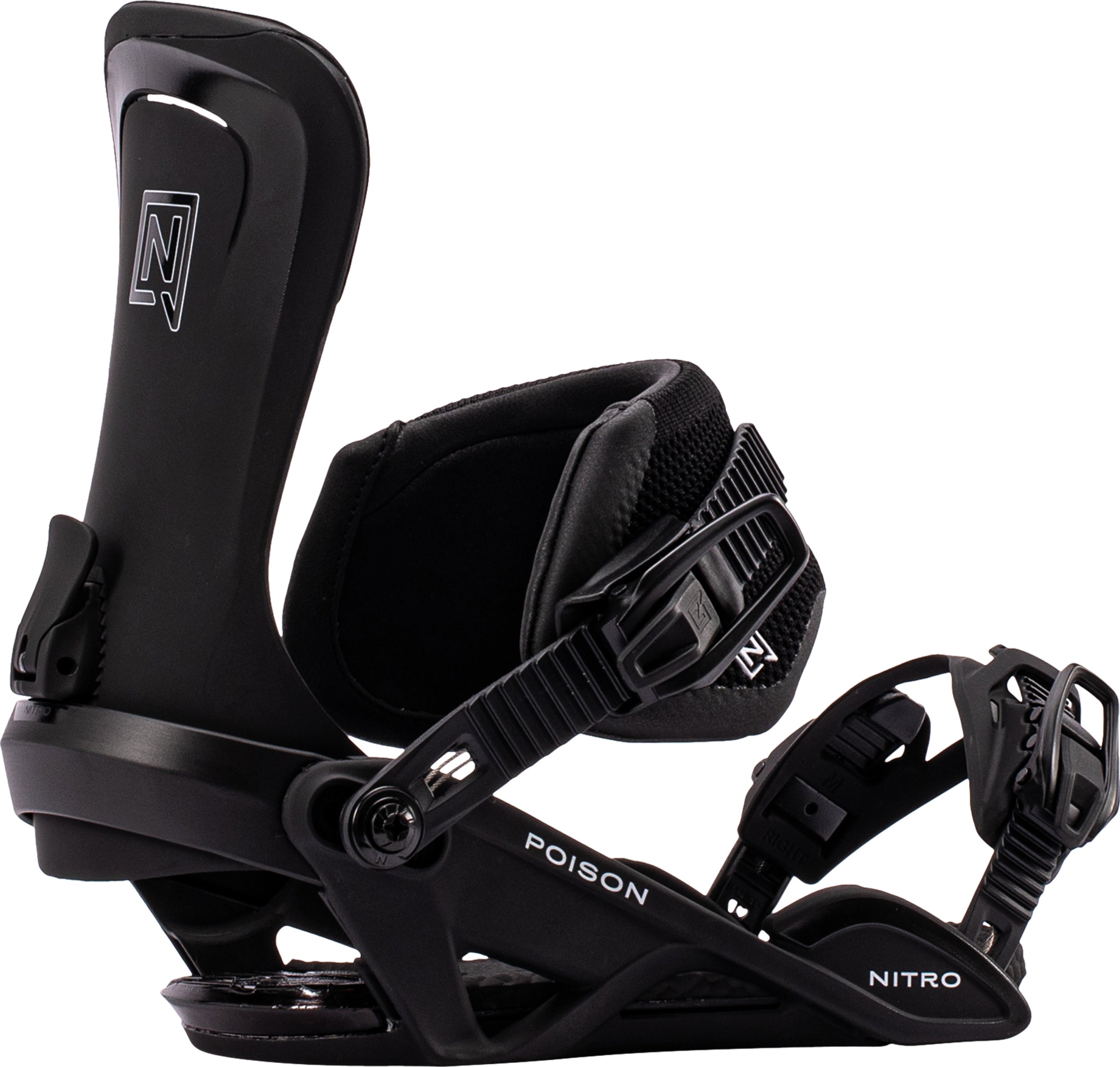 Nitro Poison Fixation Femme S/M Ultra Black all-mountain