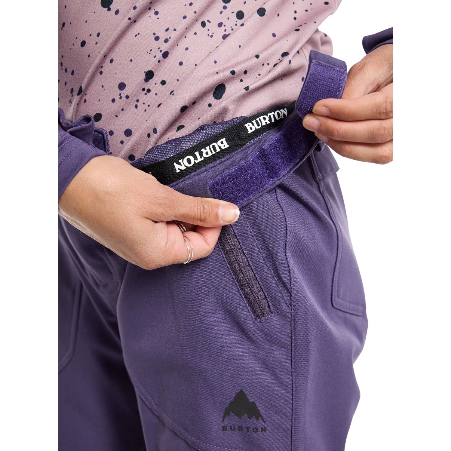 Burton Vida Pantalon Ski Femme True Black Coupe Slim