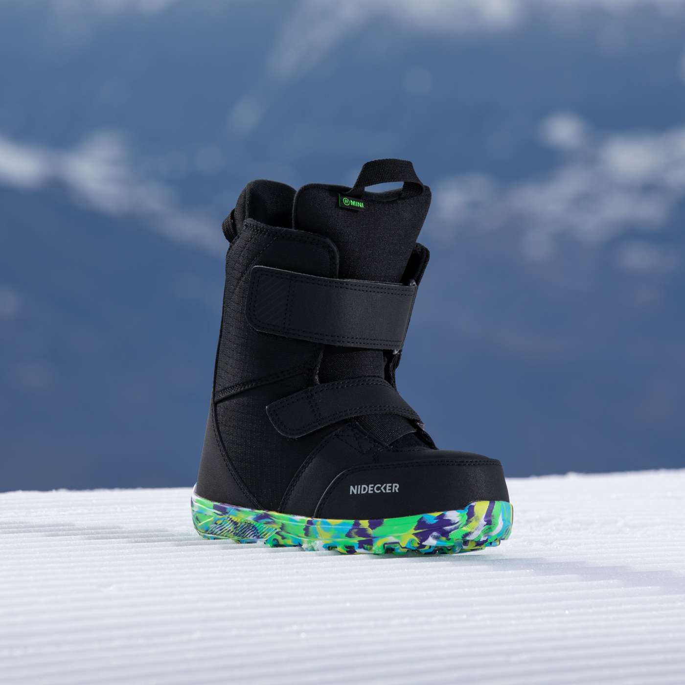 Nidecker Micron Mini 2024 boots snowboard enfant Noir souple
