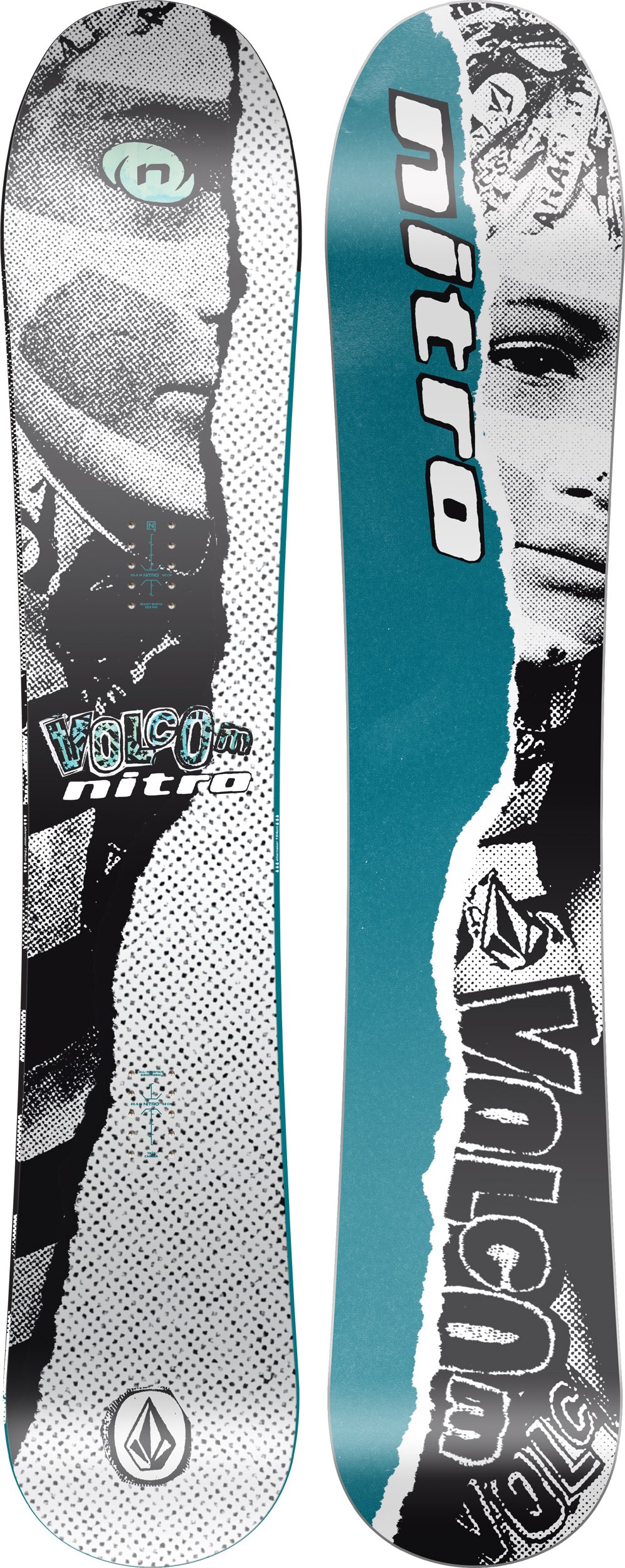 Nitro Alternator Volcom snowboard homme 157mw freestyle