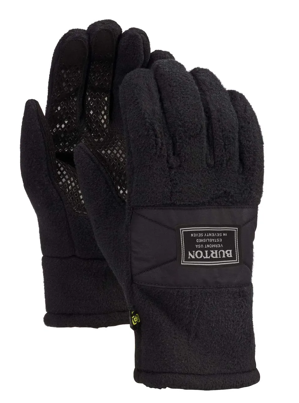 Burton Ember Fleece gants homme True Black polaire tactile