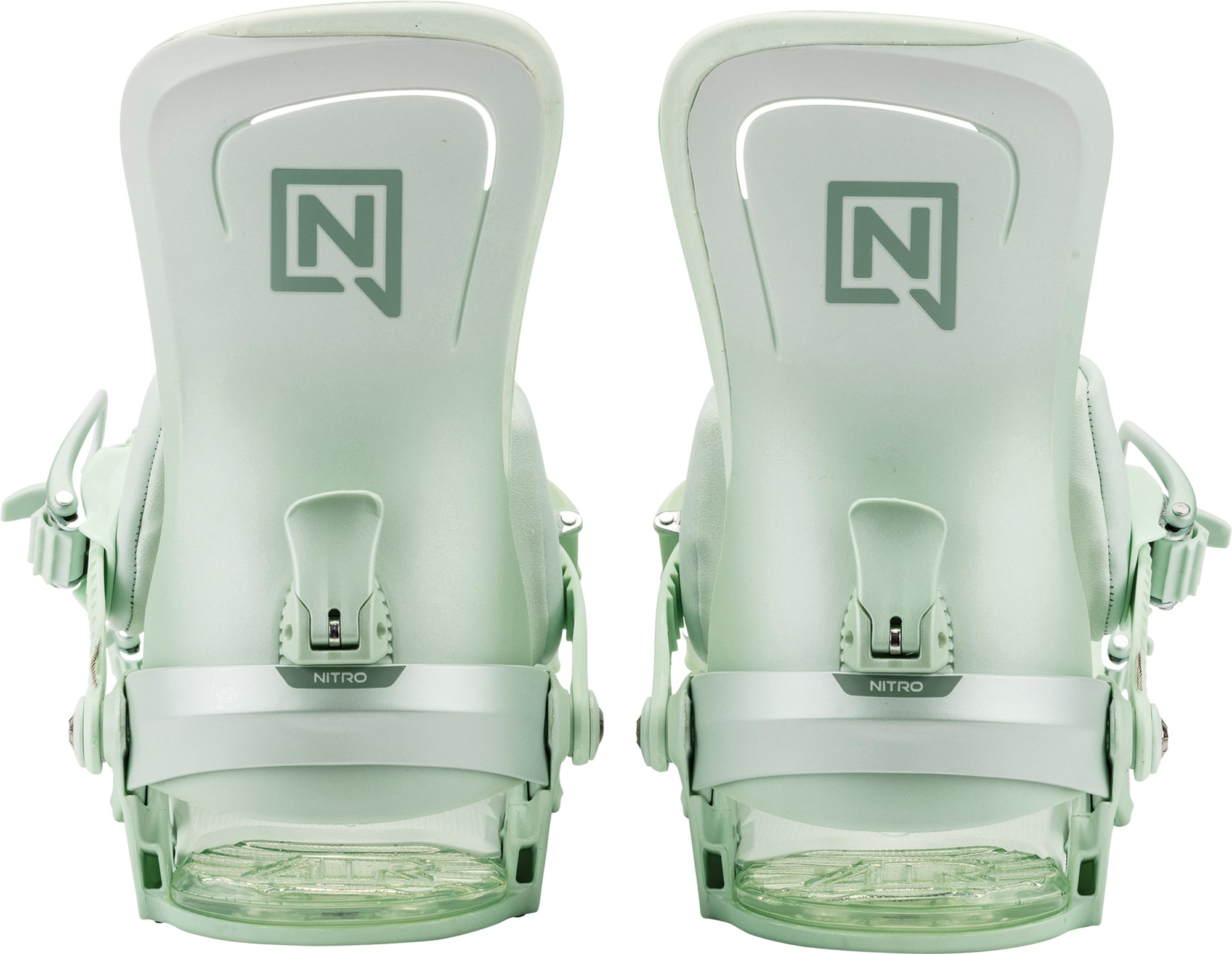 Nitro Poison fixations snowboard femme Mint S/M