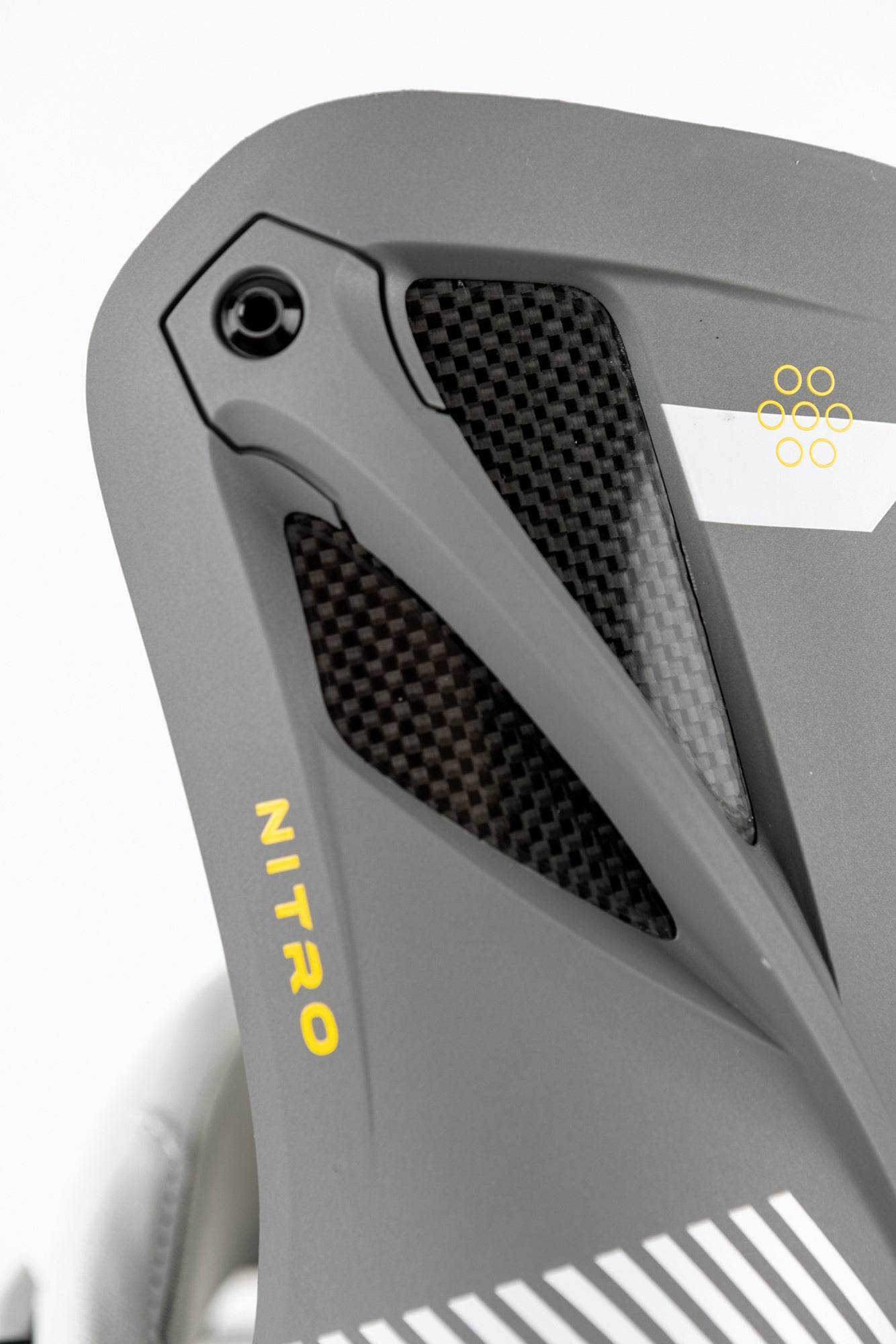 Nitro Phantom+ Taille M fixations snowboard Tech Grey