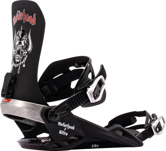 Nitro One fixations snowboard homme ultra black M