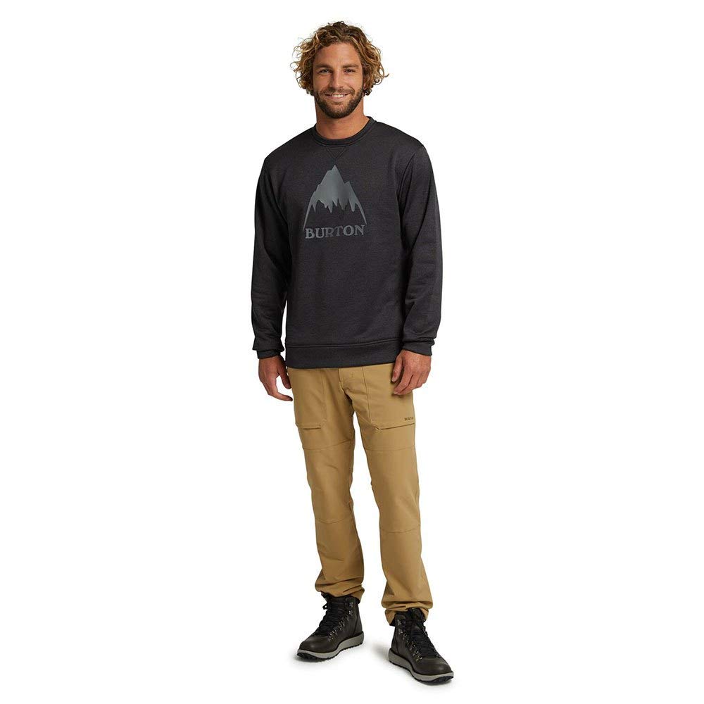 Burton Oak Crew sweat homme True Black Heather