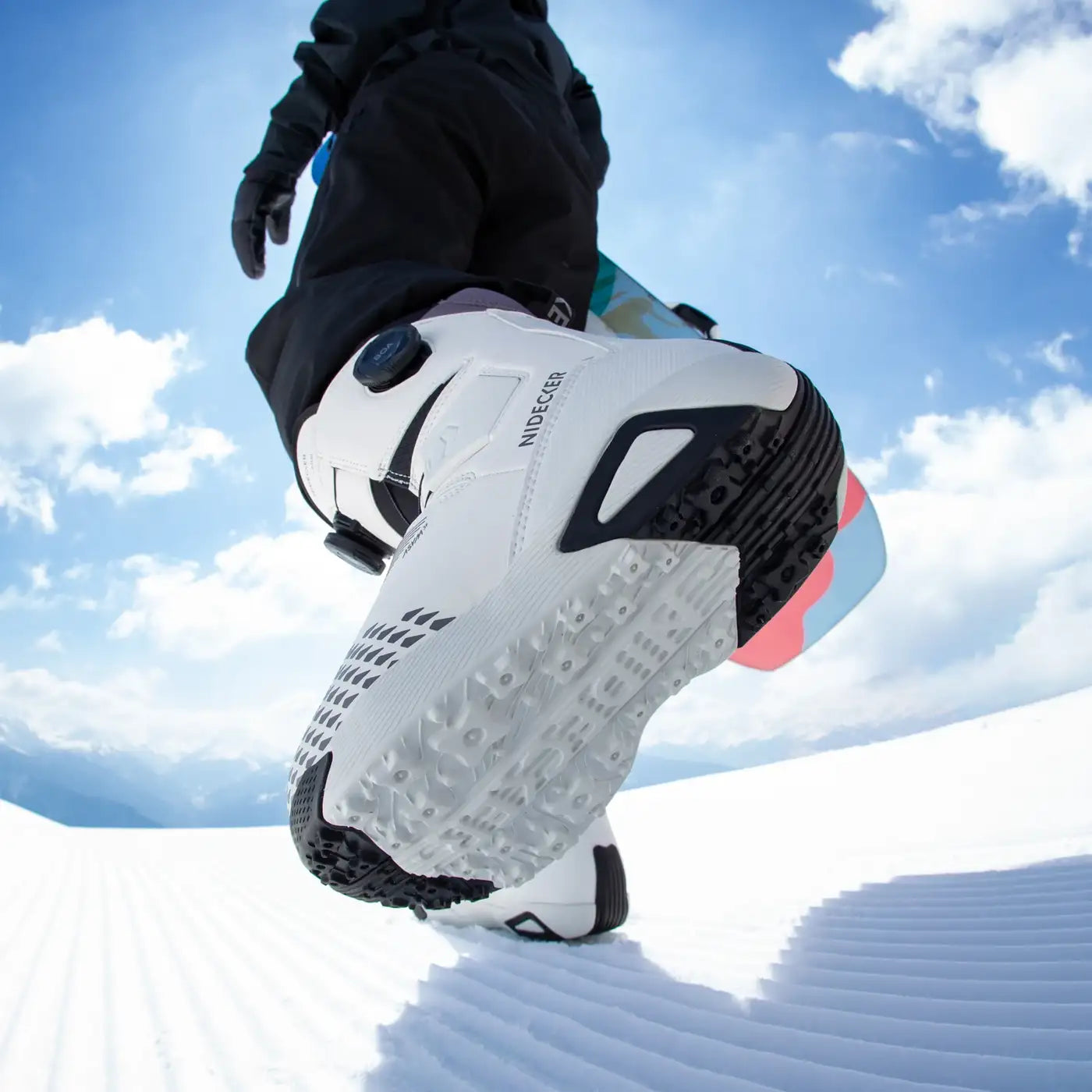 Nidecker Altai Women boots snowboard blanc double Boa