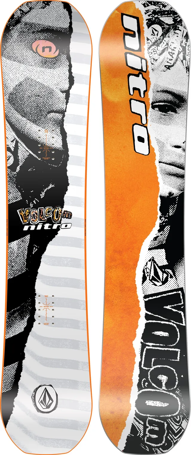 Nitro Ripper Volcom snowboard enfant 132 souple