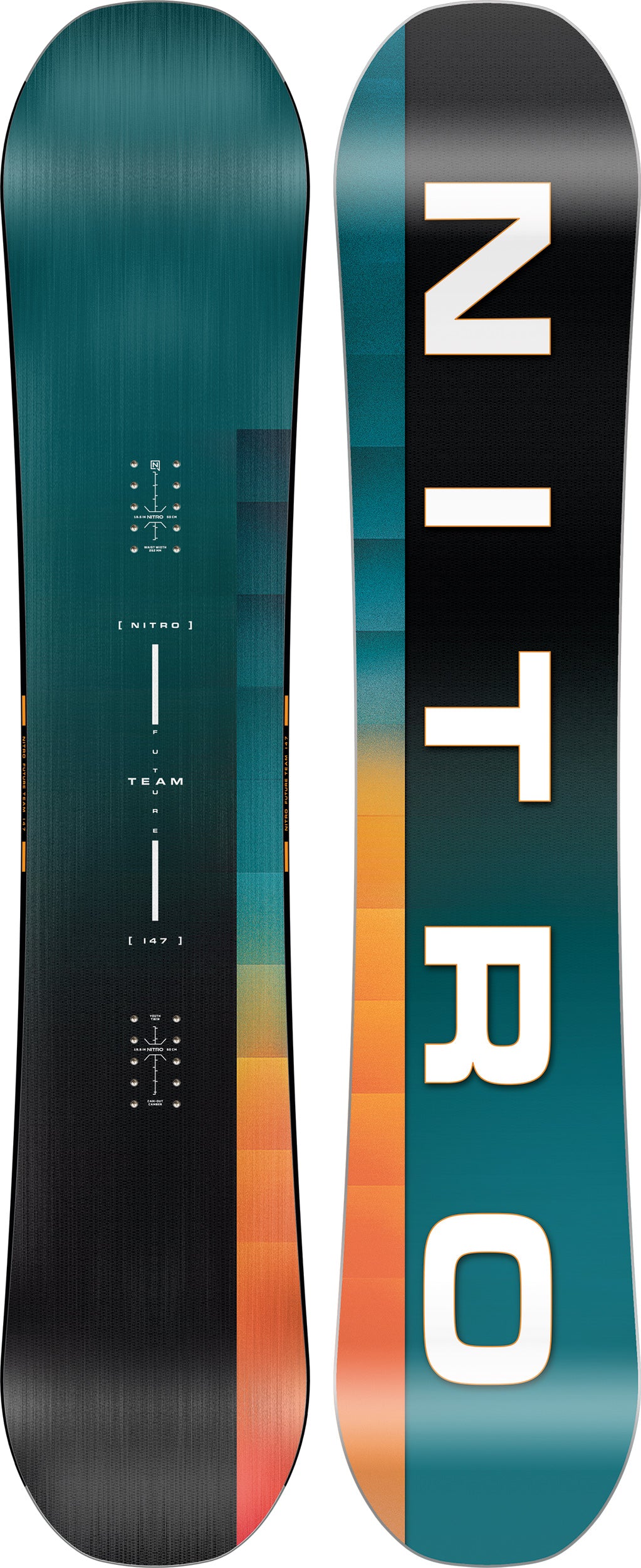 Nitro Future Team snowboard enfant 132 all mountain