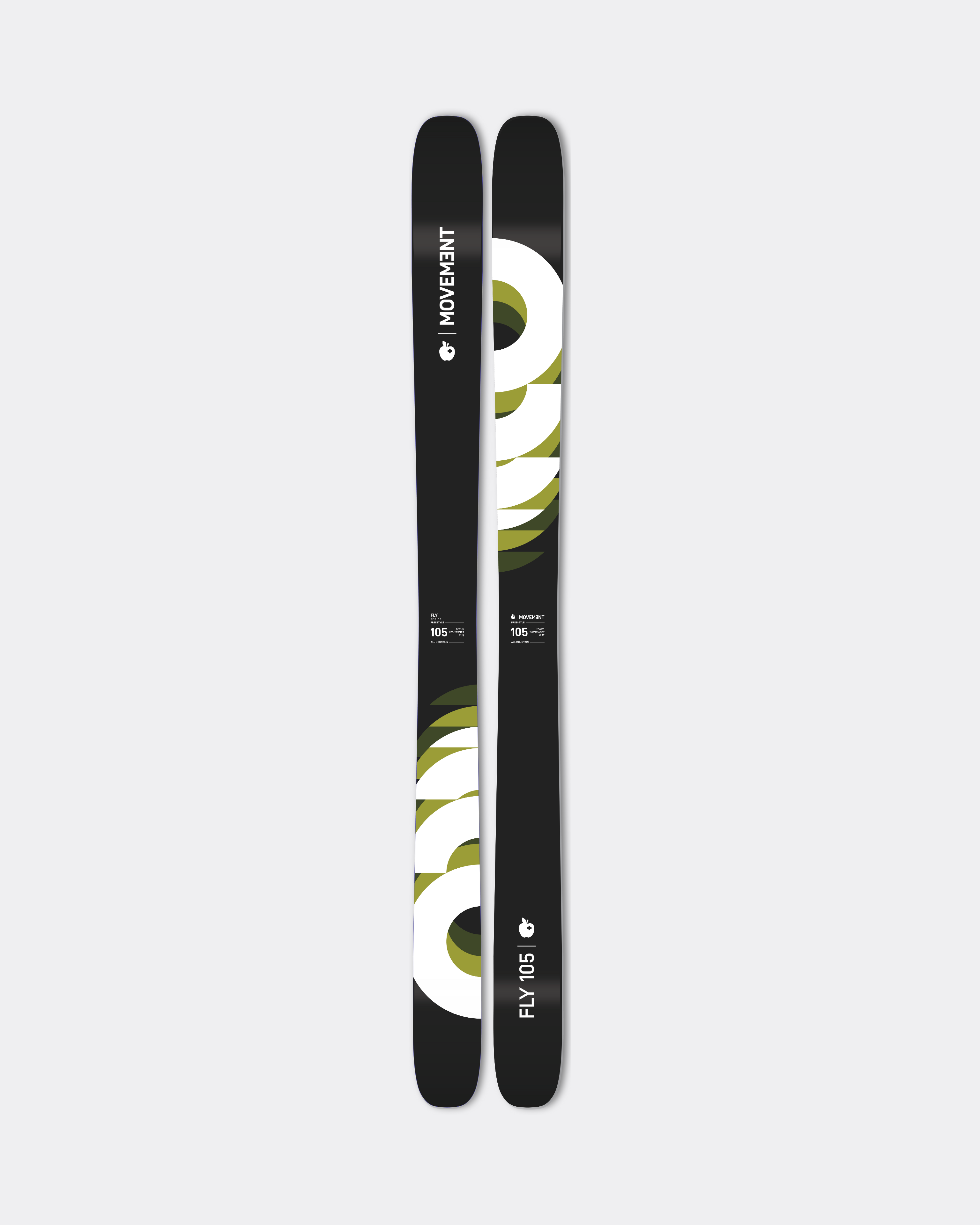 Movement Fly 105 ski freeride 177 patin 105 mm