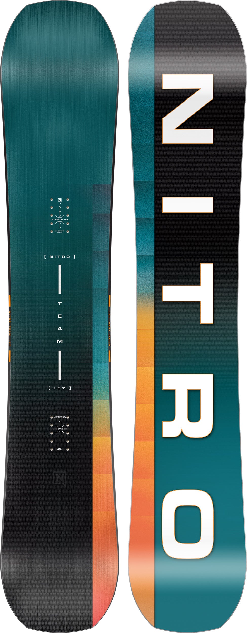 Nitro Team Snowboard 157 1st Choice all-mountain
