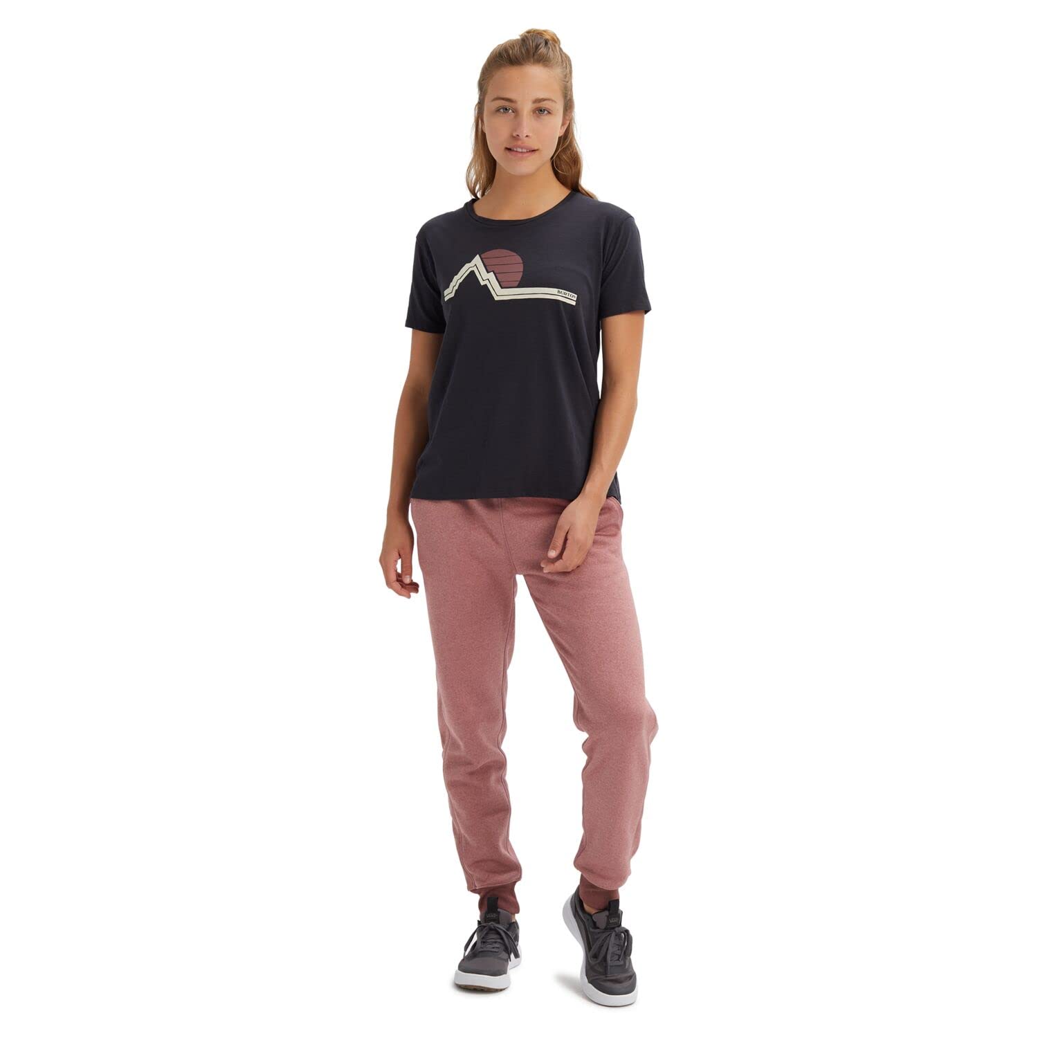 Burton Classic Retro T-Shirt femme coton coupe classique
