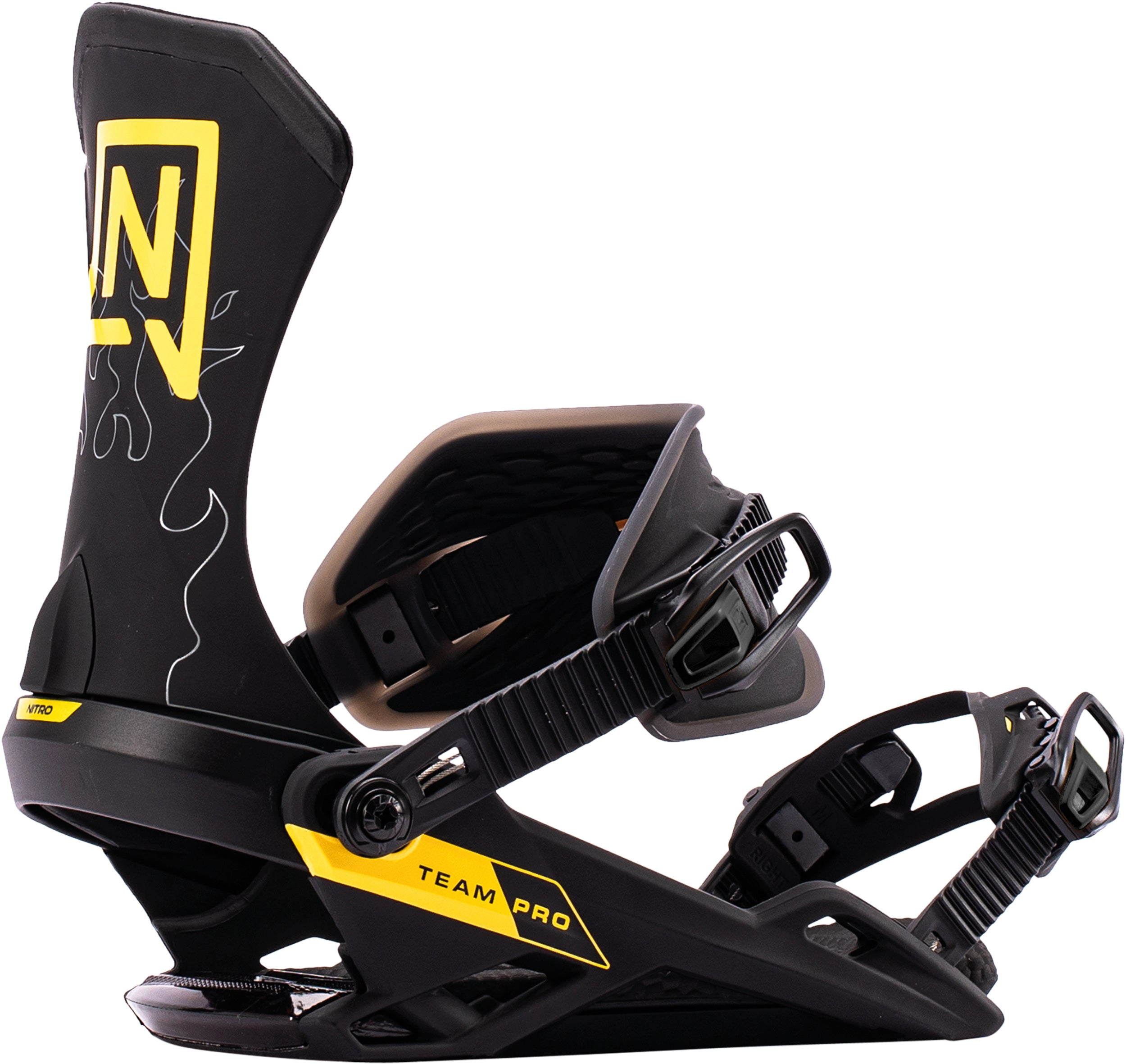 Nitro Team Pro fixations snowboard Markus Kleveland M freestyle